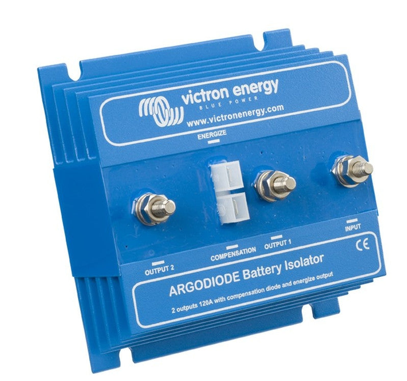 Victron Energy Argofet 200A Battery Isolator - 3 Battery Charging System for RVs, Boats & Off-Grid Power Solutions