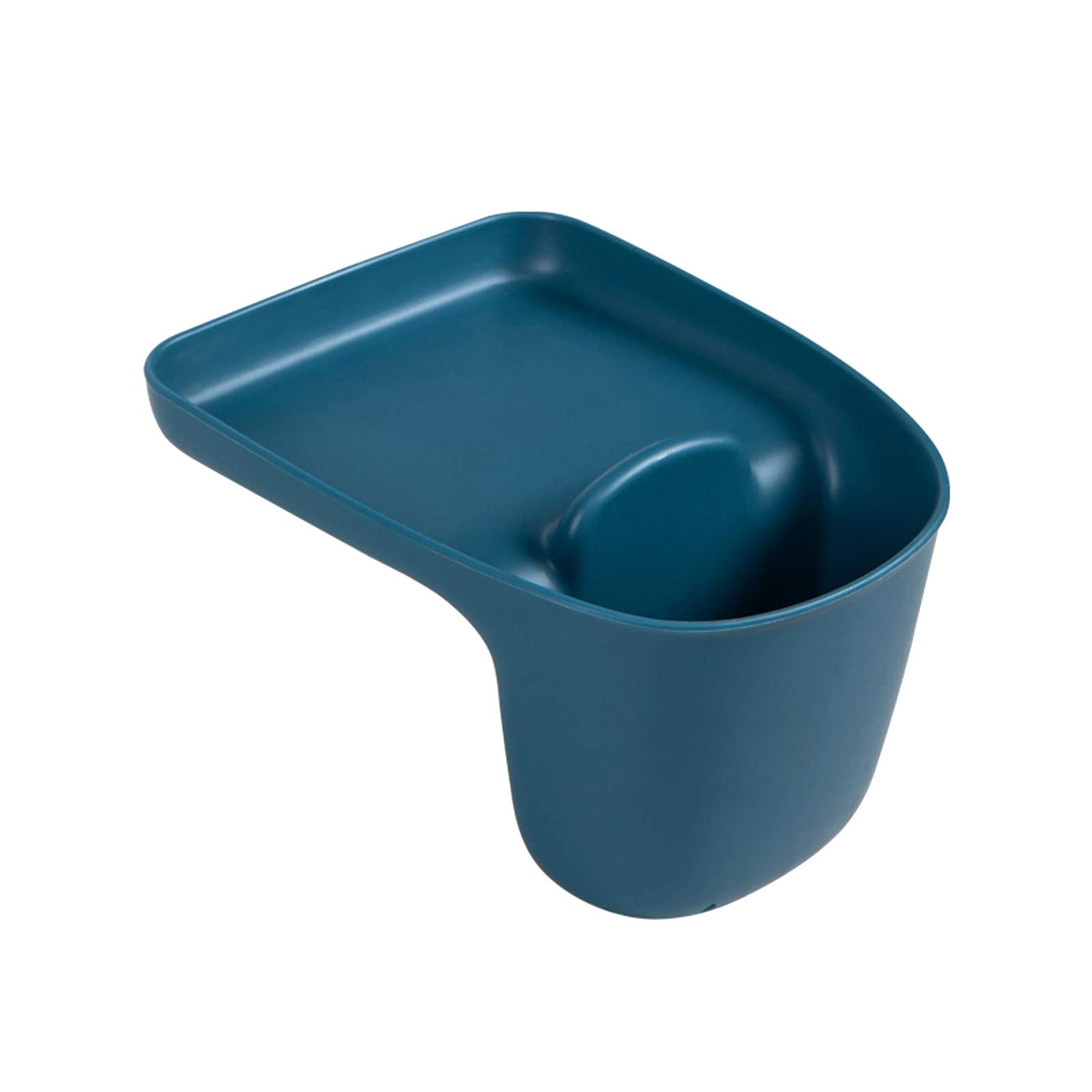 Zerlibeaful Kitchen Sink Organizer with Cover - Suction Cup Shelf, Filter Basket & Storage for Kitchen, Dining & Bar - Blue, One Size | Perfect for Small Spaces, Dish Drying & Utensil Organization