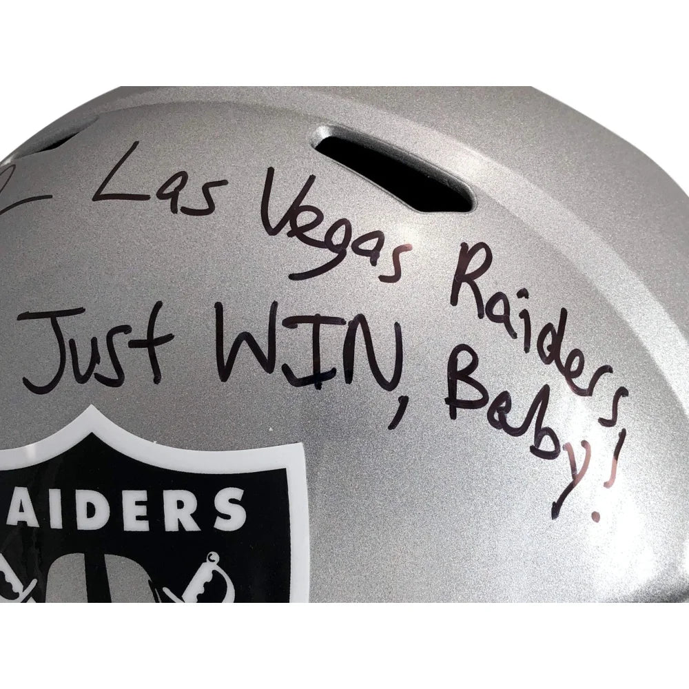 Darren Waller Autographed Las Vegas Raiders Helmet with 