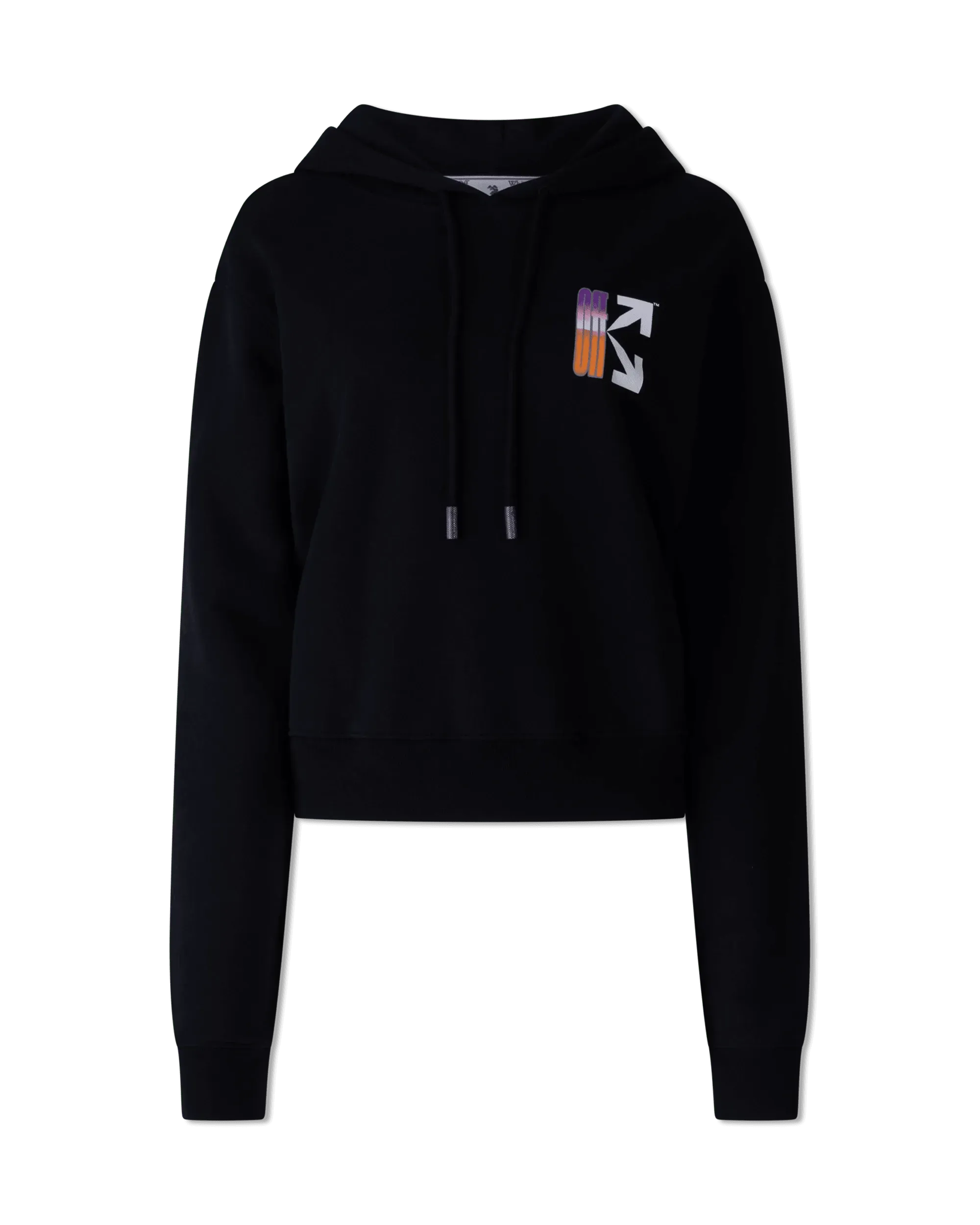 Gradient Cropped Hoodie for Women & Men - Stylish Pullover Sweatshirt for Casual Wear, Street Fashion & Loungewear
