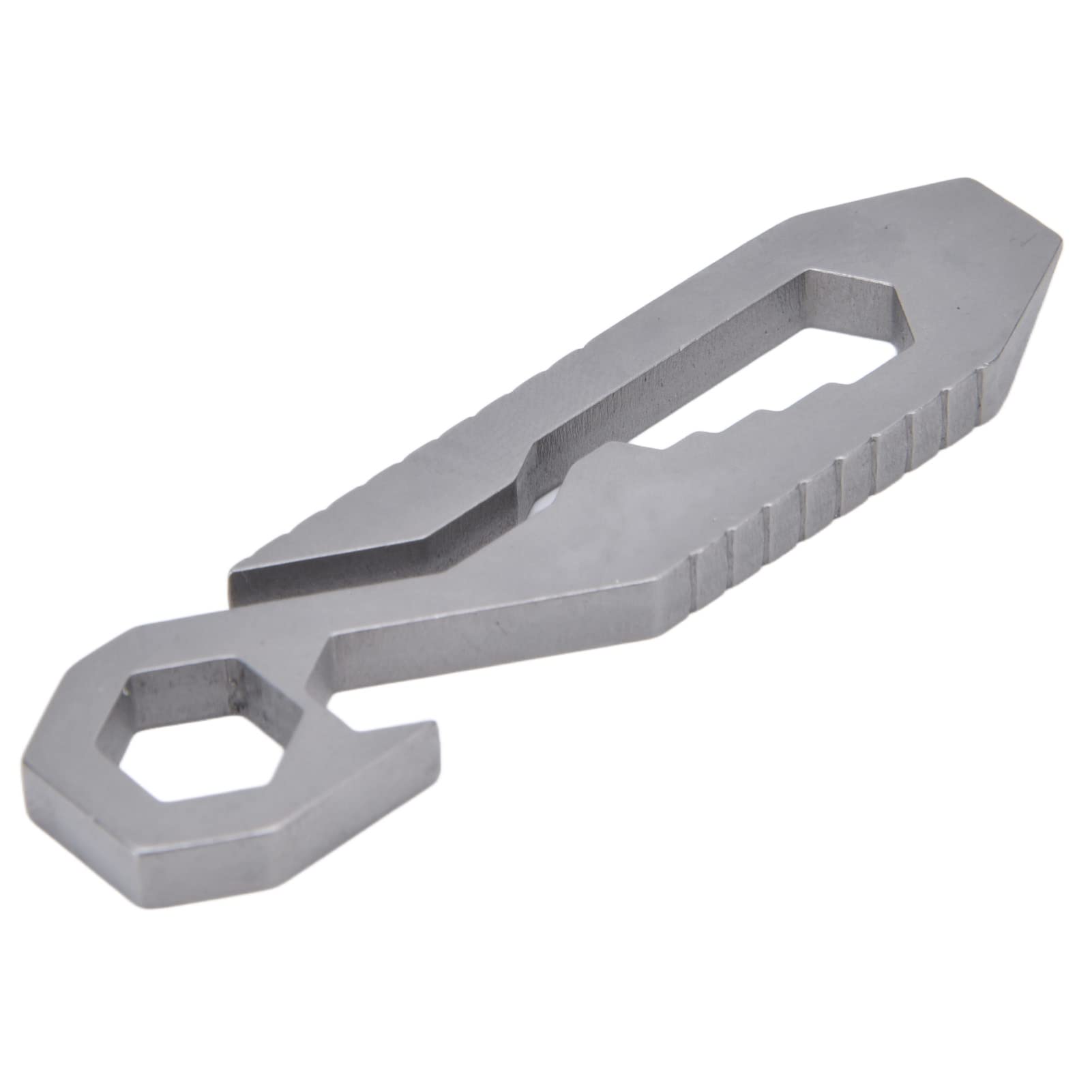 8-in-1 Multitool Keychain - Compact Bottle Opener, Screwdriver & Survival Tool for Camping, Hiking & Everyday Carry (EDC) - Perfect for Outdoor Adventures & Home Use