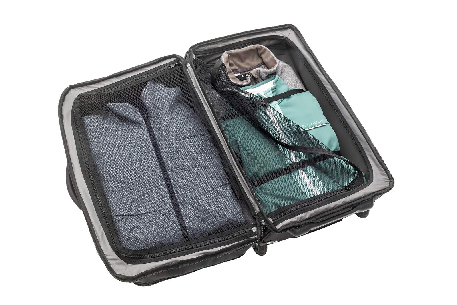Vaude Unisex Rotuma 90 Travel Luggage - Lightweight Durable Carry-On Suitcase for Men & Women | Perfect for Air Travel, Business Trips & Weekend Getaways (Black)