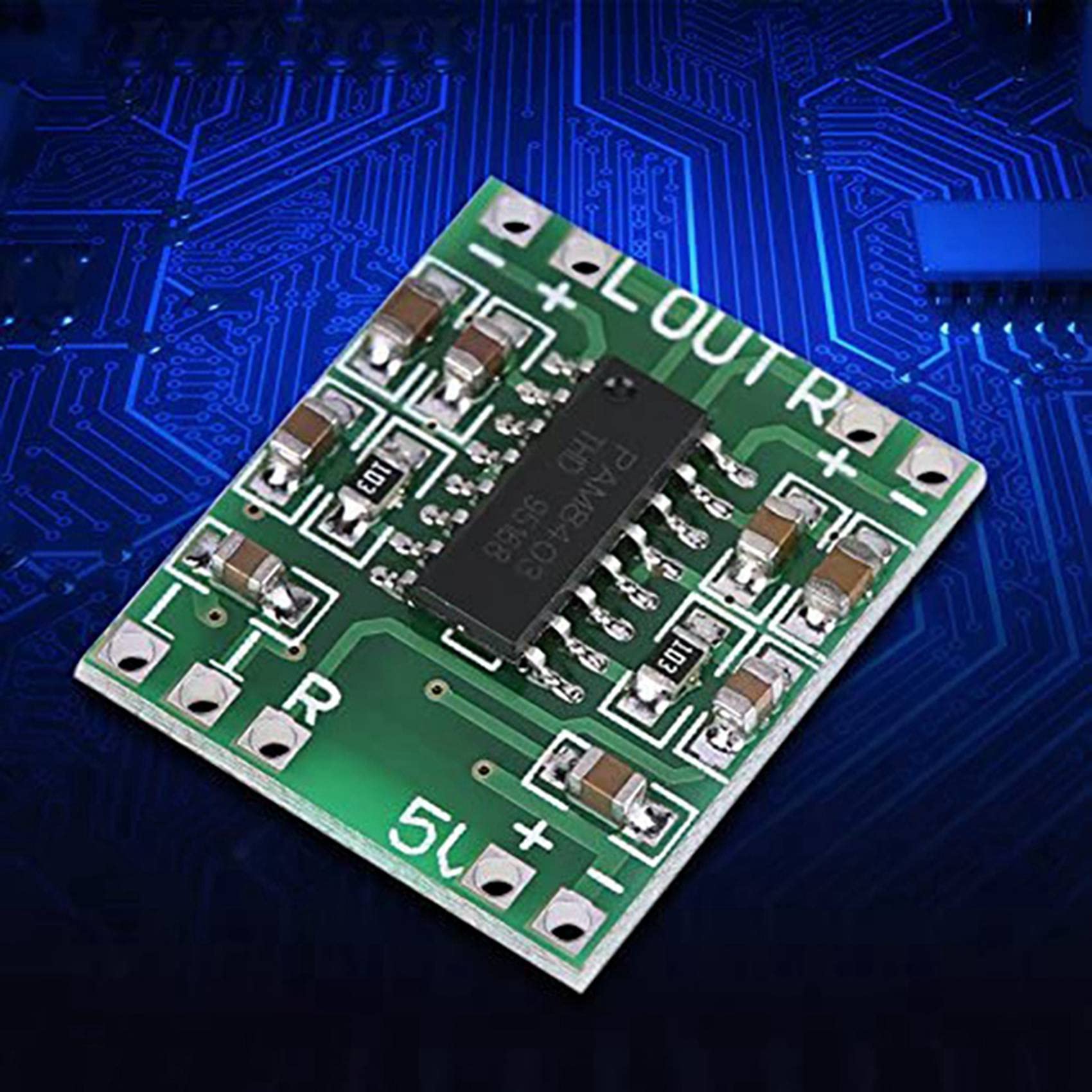 15pcs PAM8403 Digital Amplifier Board - 2X3W Audio Module with DC 5V Power - High Quality D-Type Audio Amplifier Card for DIY Speakers, Home Theater & Car Audio Systems