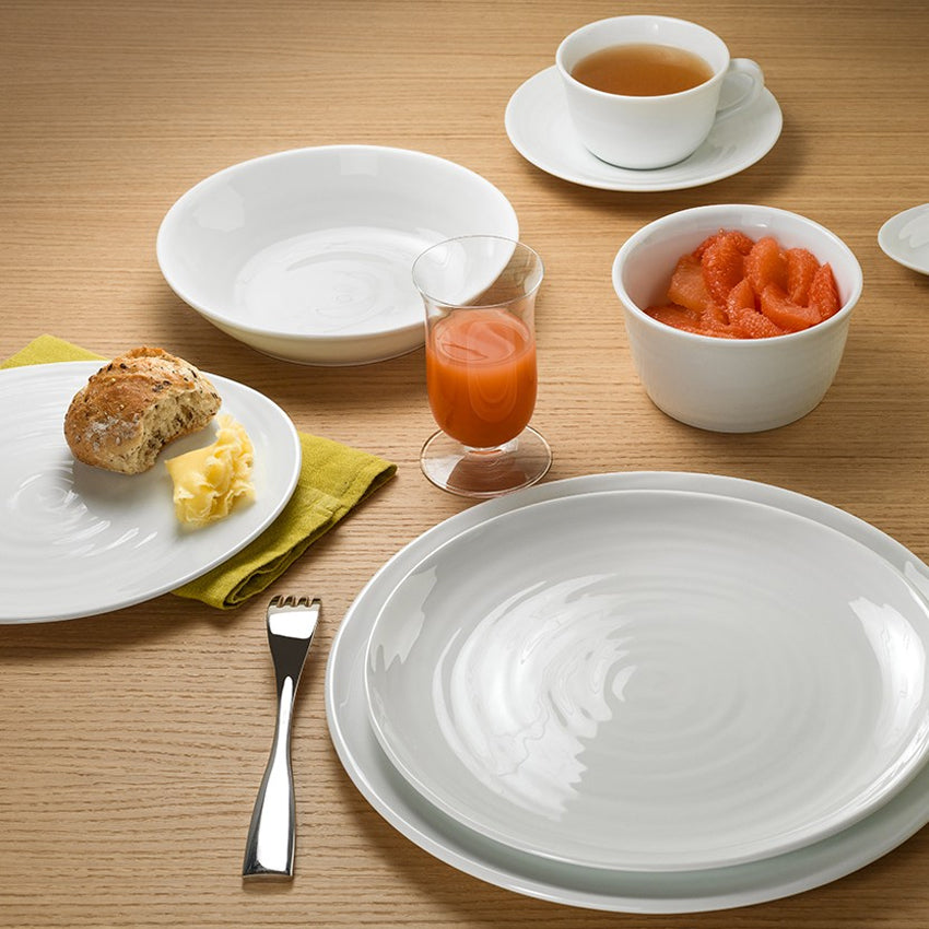 Bernardaud Origine Dinnerware Collection - 5-Piece Fruit Saucer Set | Elegant Porcelain Appetizer Plates for Dessert, Cheese & Fruit Serving | Perfect for Dinner Parties, Afternoon Tea & Special Occasions