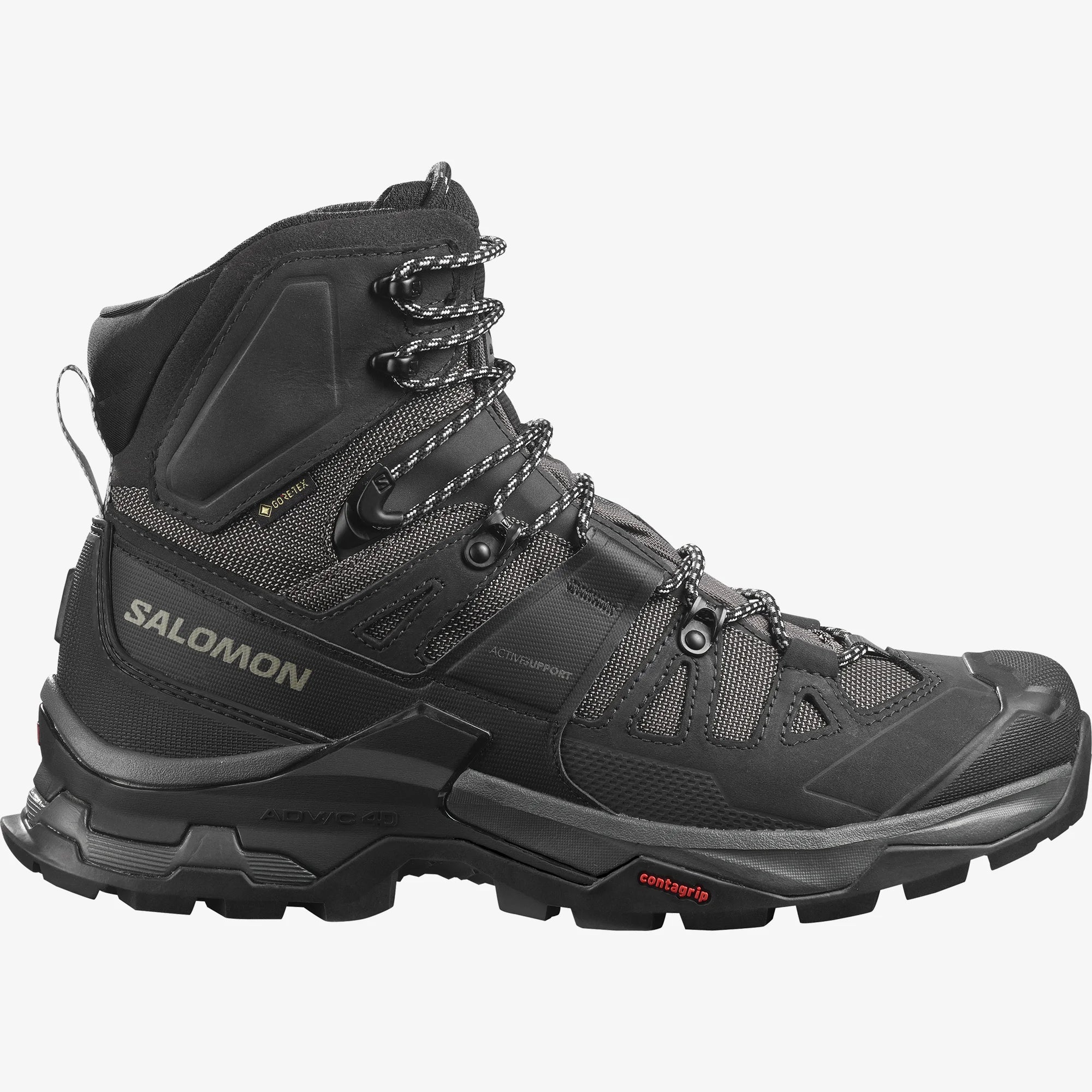 Salomon Quest 4 GTX Hiking Boots - Waterproof & Durable Outdoor Shoes for Men & Women - Perfect for Mountain Trekking, Backpacking & Trail Adventures
