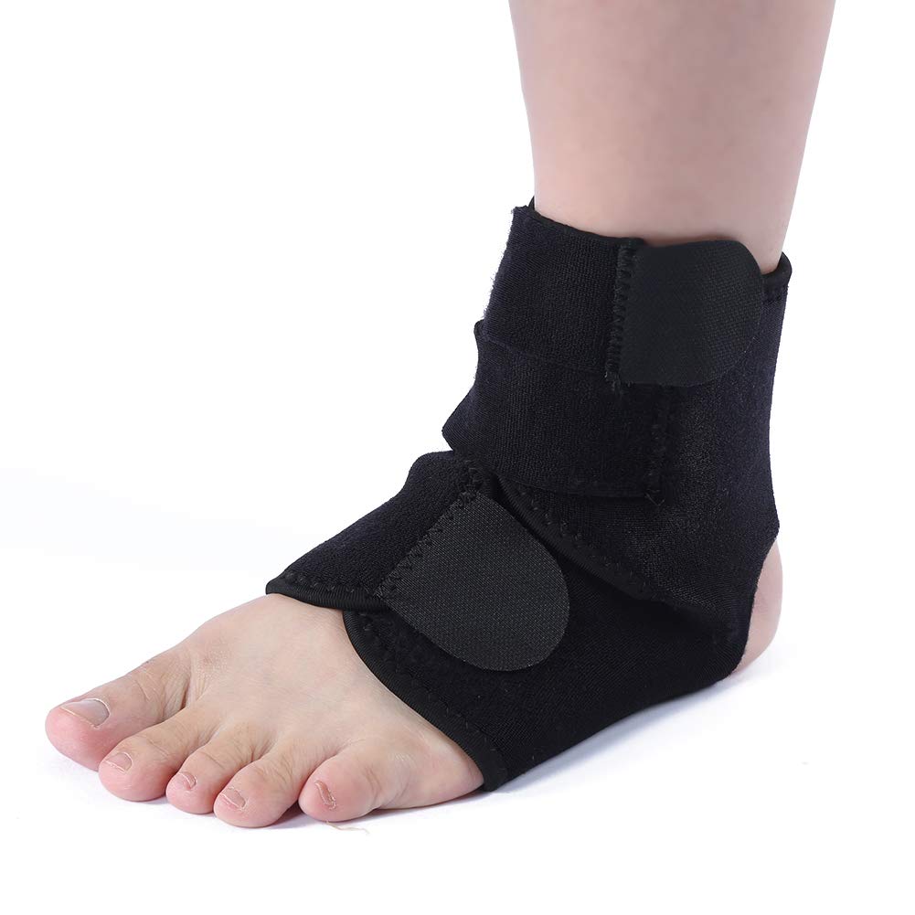 Breathable Polyester Ankle Brace Support Wrap - Adjustable Compression for Running, Basketball & Fitness - Lightweight & Comfortable for Outdoor Sports & Active Lifestyle