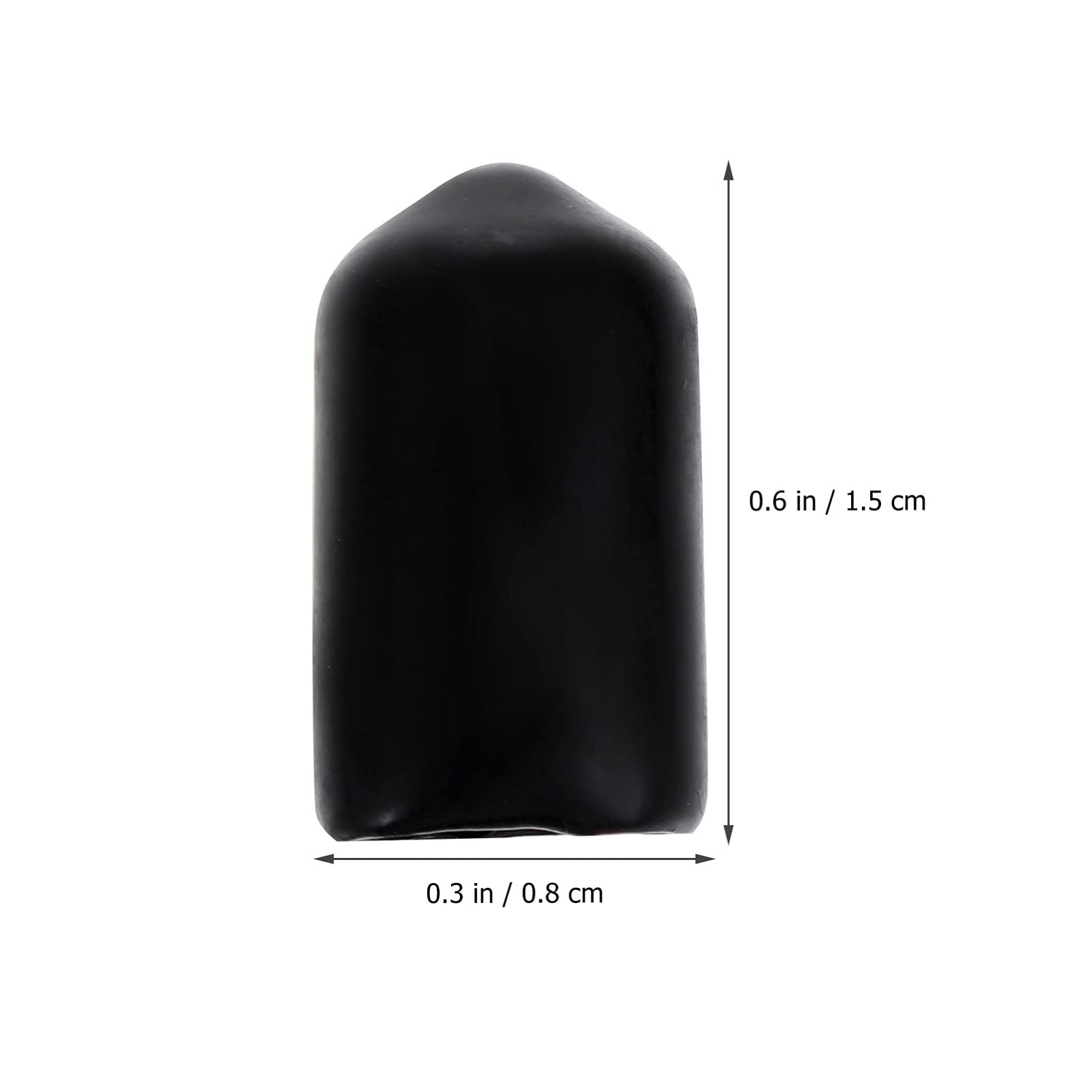 DOITOOL 600-Pack Floor Chair Leg Caps - Metal Screw Protectors for Furniture, Desk, Stool & Table Legs - Flexible Pipe End Covers (Various Sizes) - Perfect for Home, Office & Restaurant Use