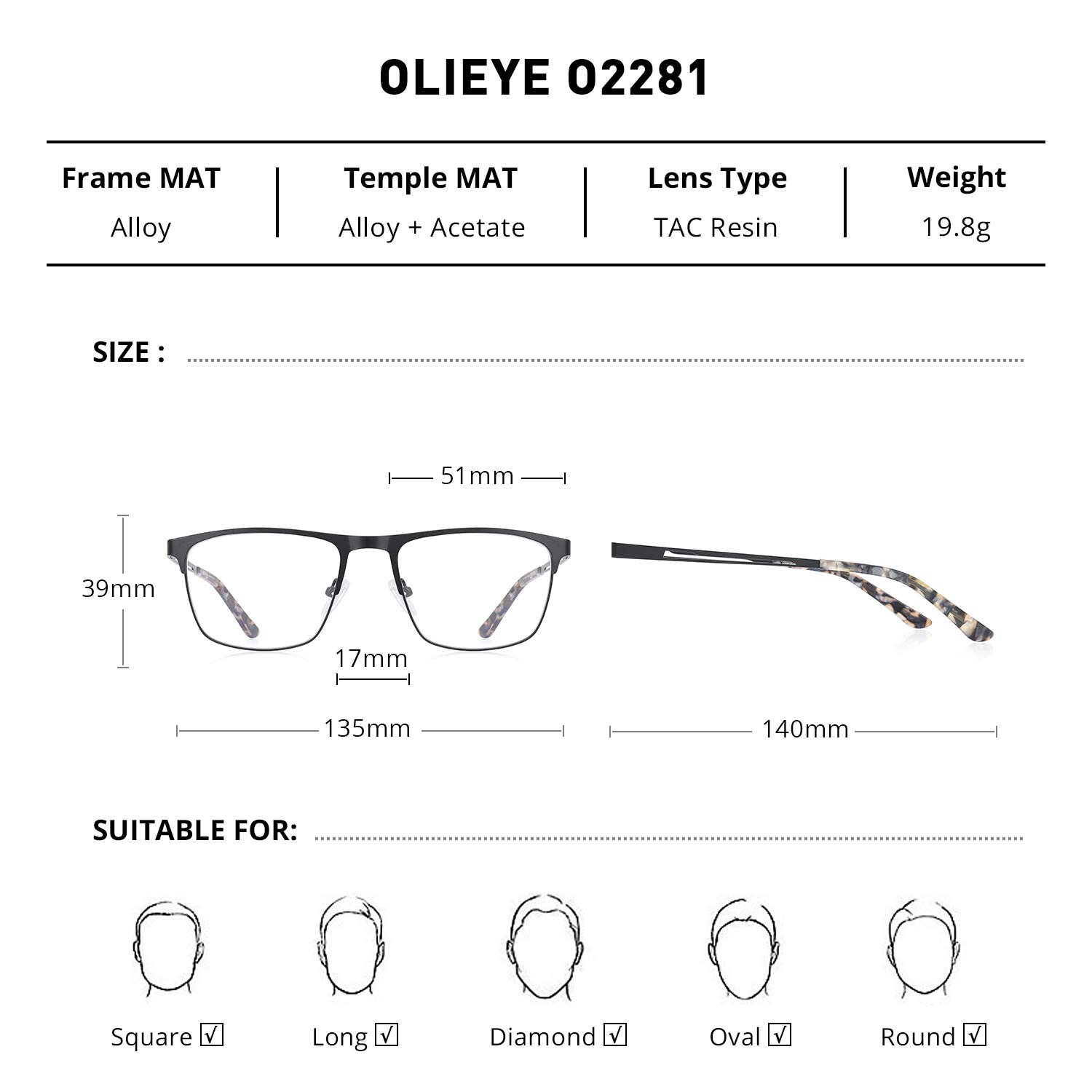 Blue Light Blocking Reading Glasses for Women & Men - Anti Eyestrain Computer Glasses with Spring Hinge - Perfect for Office Work, Gaming & Screen Time