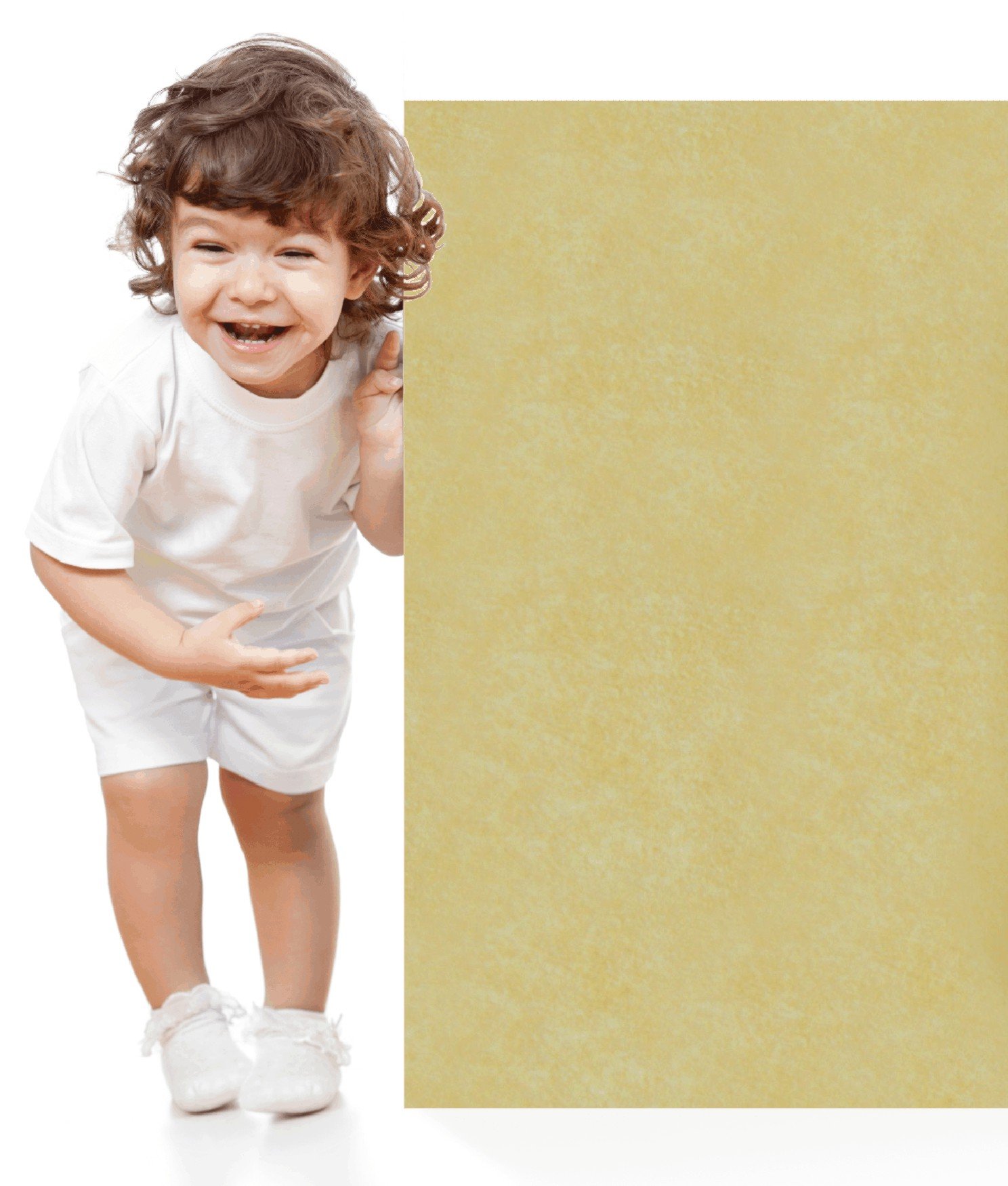 50 Gold Parchment 65lb Cover Weight Paper Sheets - 12