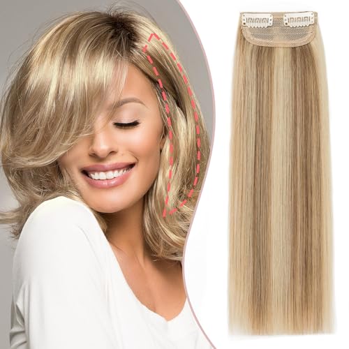 Light Brown with Bleach Blonde