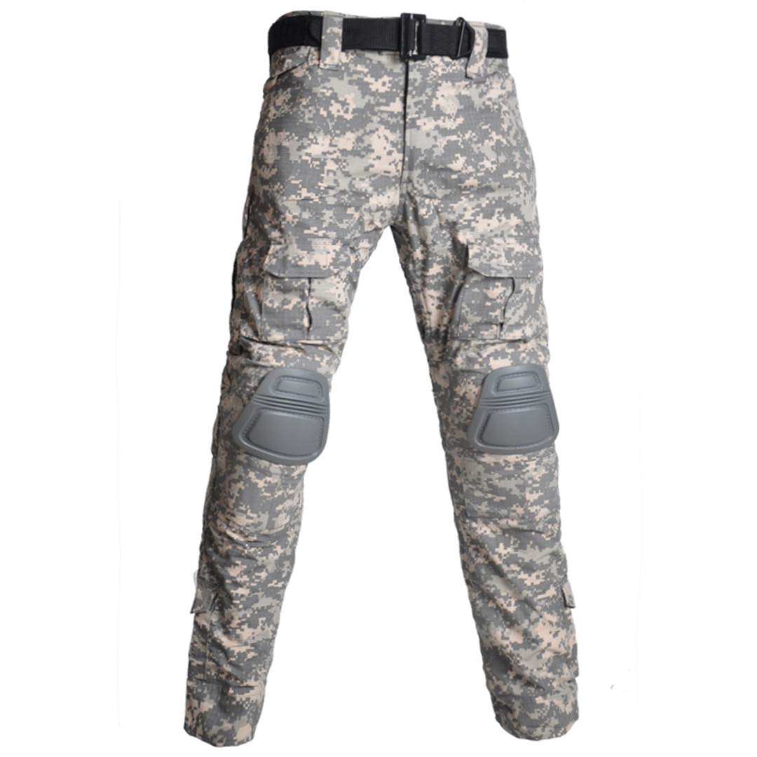 Enostilht Tactical Combat Shirt & Cargo Pants Set - Military Hunting Uniform for Outdoor Airsoft & Paintball Games | Durable Outdoor Gear for Tactical Training, Hunting, and Airsoft Battles