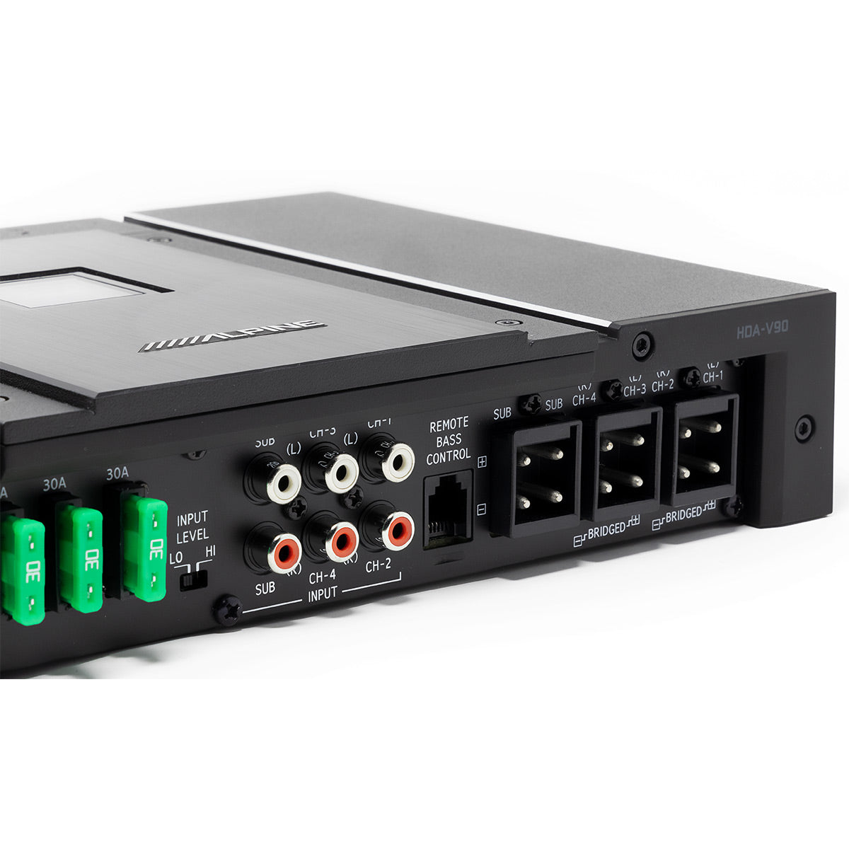 Alpine HDA V90 5-Channel Car Amplifier - High Power Audio System for Cars, Trucks & SUVs - Perfect for Upgrading Your Vehicle Sound System