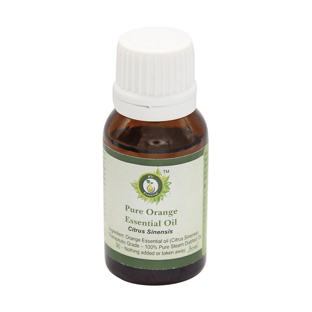 Pure Orange Essential Oil 10ml - 100% Natural Citrus Sinensis for Aromatherapy, Diffusers & DIY Skincare - Uplifting Mood & Stress Relief