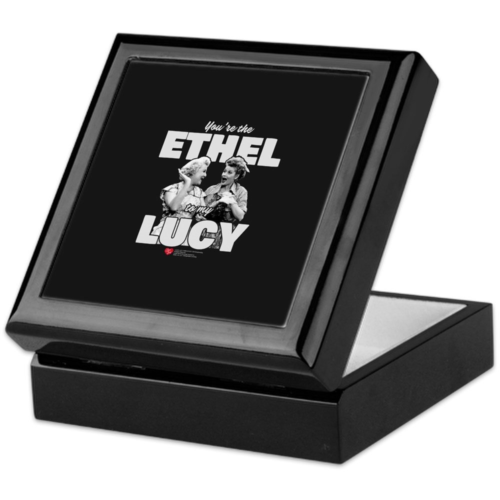 Ethel to My Lucy Keepsake Box - Handcrafted Hardwood Jewelry Box with Velvet Lining | Perfect for Gift Giving, Jewelry Storage & Memory Keepsakes | I Love Lucy TV Show Collectible