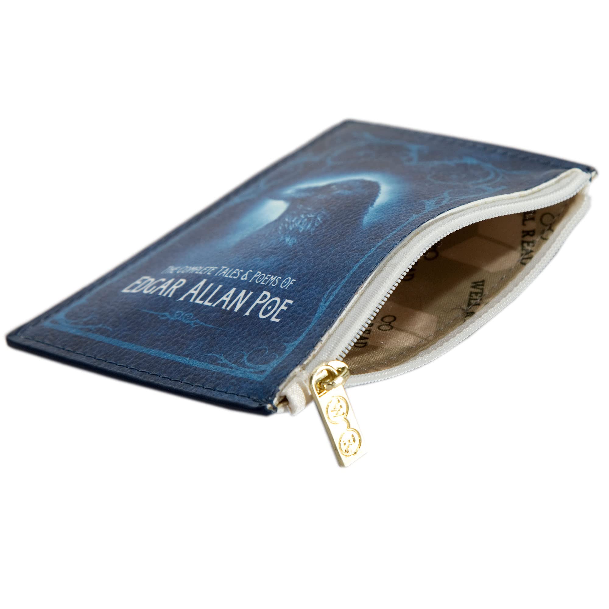 Book Themed Coin Purse for Book Lovers - Perfect Literary Gift for Book Club Members, Readers & Writers - Cute Bookworm Wallet for Women by Well Read | Great for Reading Events, Book Fairs & Daily Use