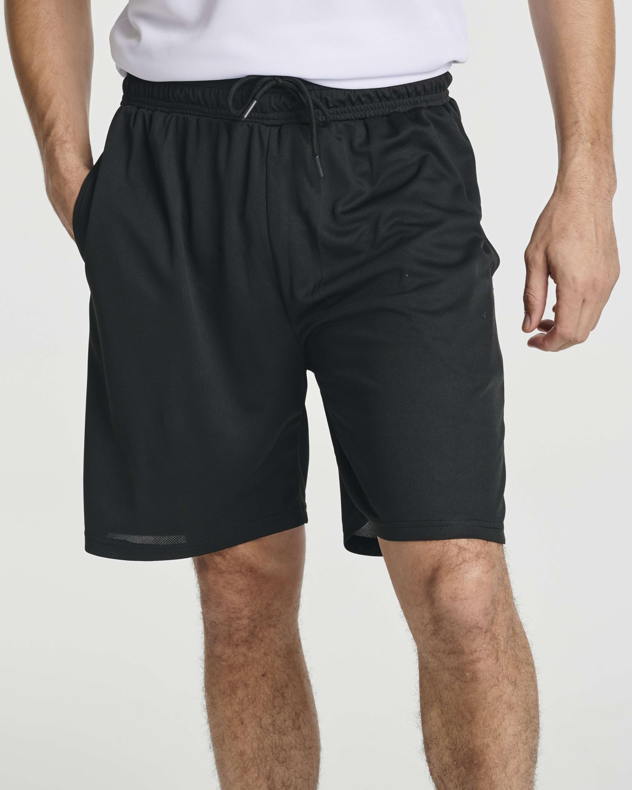 Real Essentials 3-Pack Men's 2-in-1 Dry-Fit 7