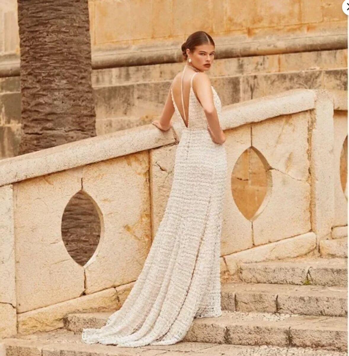 BHLDN Theodora Wedding Gown - Elegant Lace Bridal Dress for Bride, Perfect for Beach, Garden & Church Ceremonies