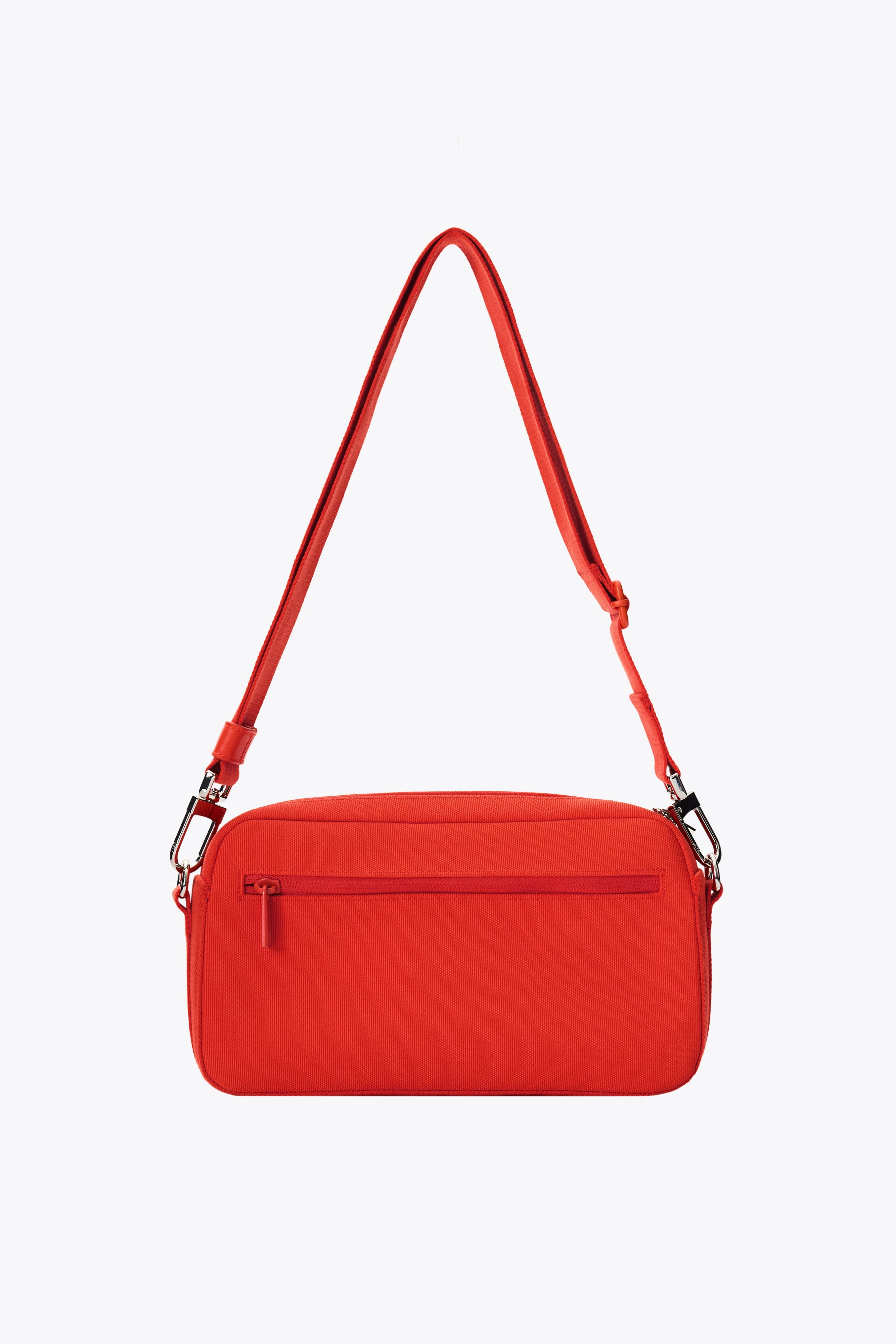 Stylish Flame Red Crossbody Bag for Women - Perfect for Travel, Shopping & Daily Use