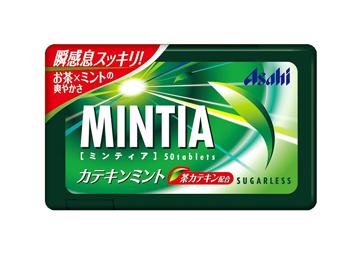 Mintia Catechin Mint 0.2oz (10pcs) - Japanese Breath Freshener Tablet Candy for Fresh Breath & Oral Care - Perfect for Office, Travel, and After Meals