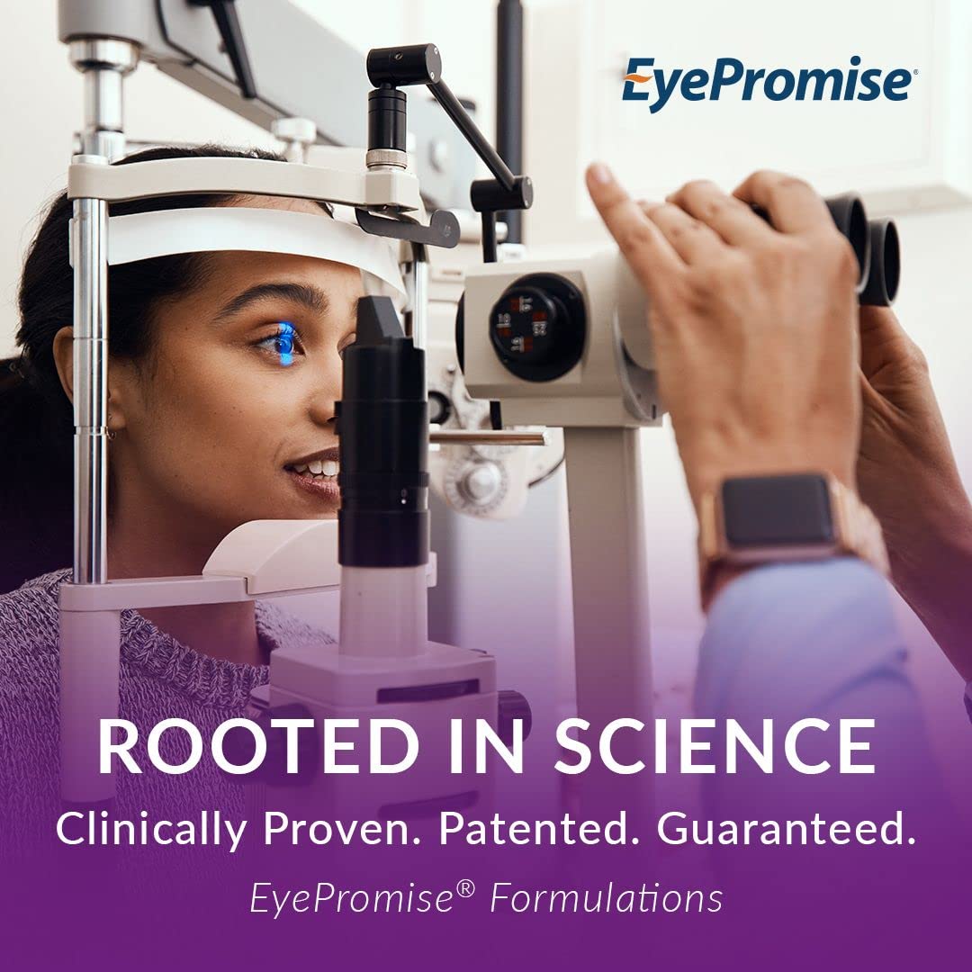 EyePromise Restore Eye Health Supplement - 180 Softgel Capsules with Lutein, Zeaxanthin, Omega-3, Vitamins C, D & E - Clinically Proven Vision Support Formula for Adults - Perfect for Computer Users, Gamers & Aging Eyes