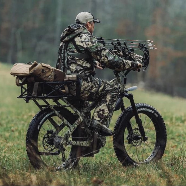 QuietKat Apex Pro Electric Bike - 750W Fat Tire eBike for Off-Road & Hunting Adventures - Perfect for Trail Riding, Camping & Outdoor Exploration