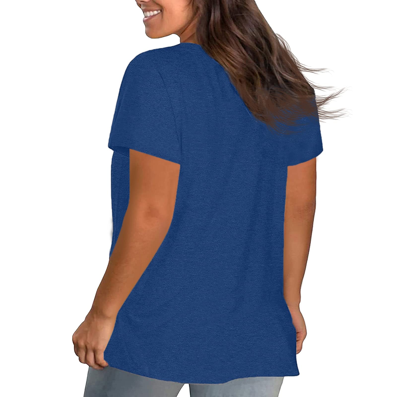 Plus Size Women's Funny Baseball Graphic Tee - Casual Short Sleeve T-Shirt for Women | Comfortable & Stylish Baseball Shirt for Everyday Wear, Sports Events & Casual Outings