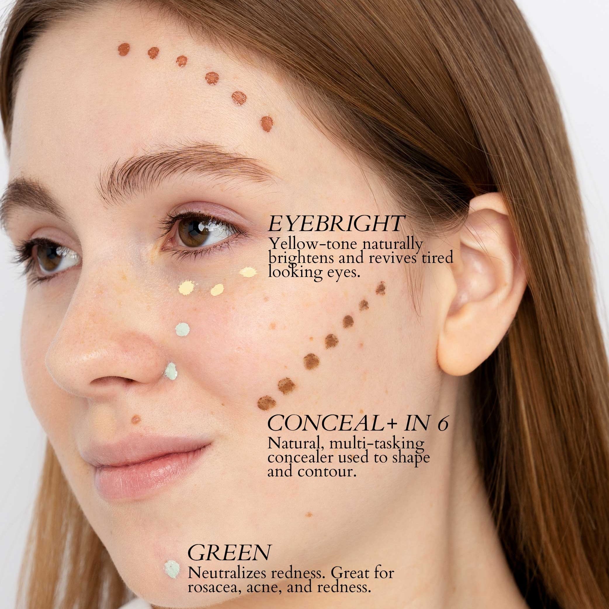 FitGlow Beauty Correct - Dark Circle & Puffiness Eye Cream for Brightening & Hydrating - Perfect for Morning & Night Skincare Routine