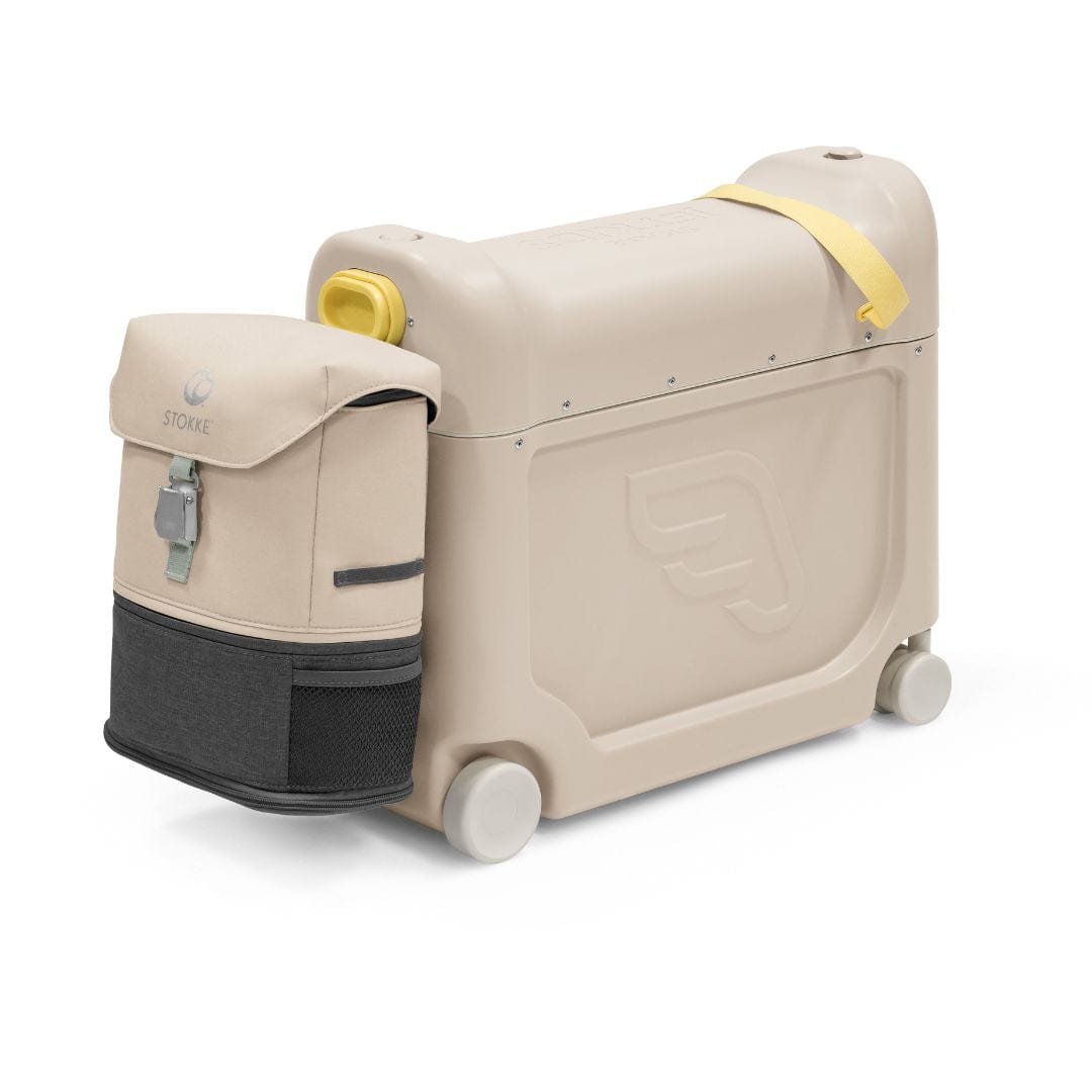 Stokke by JetKids BedBox & Crew Backpack Travel Bundle - Kids In-Flight Sleep Solution for Airplane Travel with Storage & Comfort