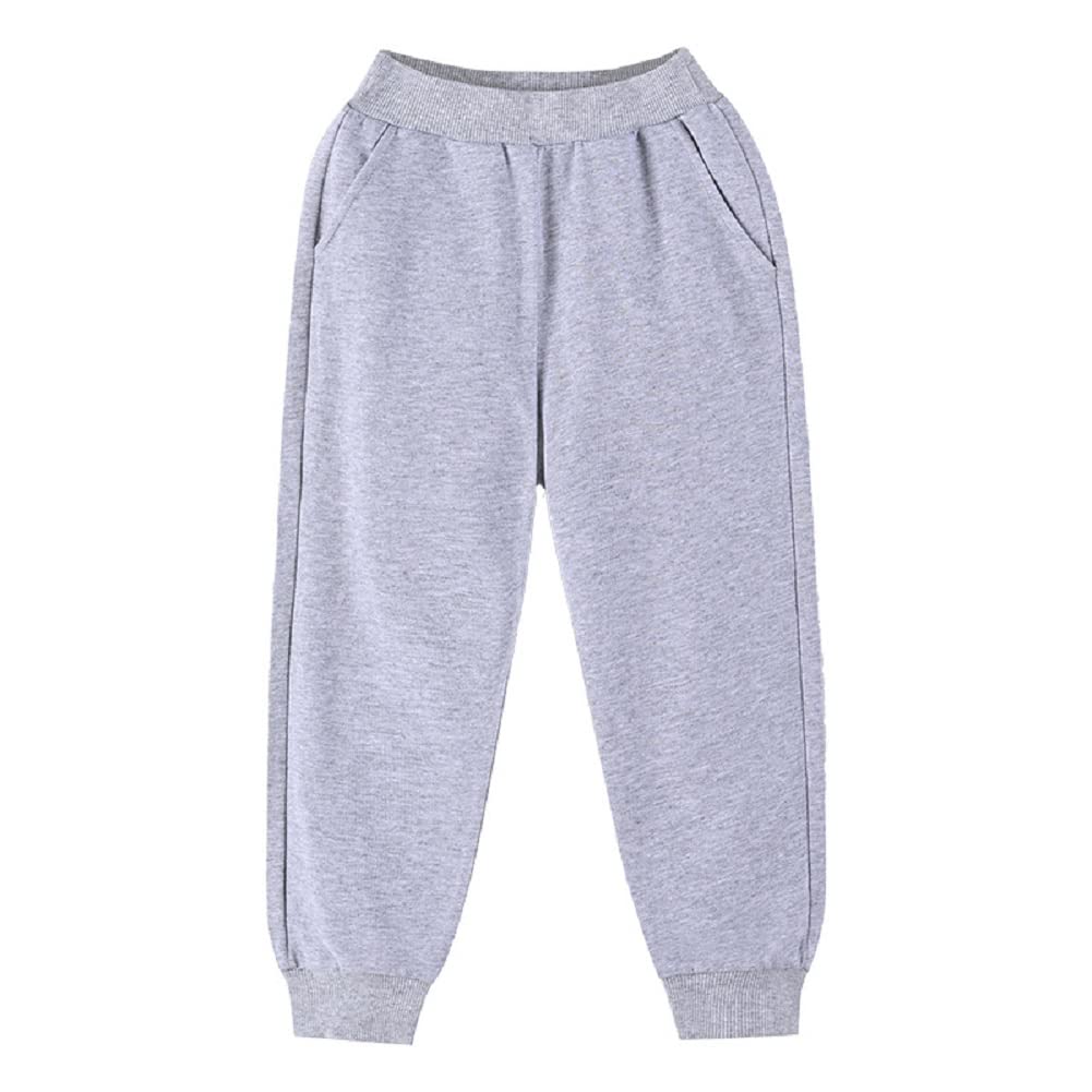 MSGRAY Kids' Cotton Sweatpants for Girls & Boys - Soft Toddler Joggers with Elastic Waist | Perfect for Playtime, School & Casual Wear | Comfortable Pull-On Pants for Active Children