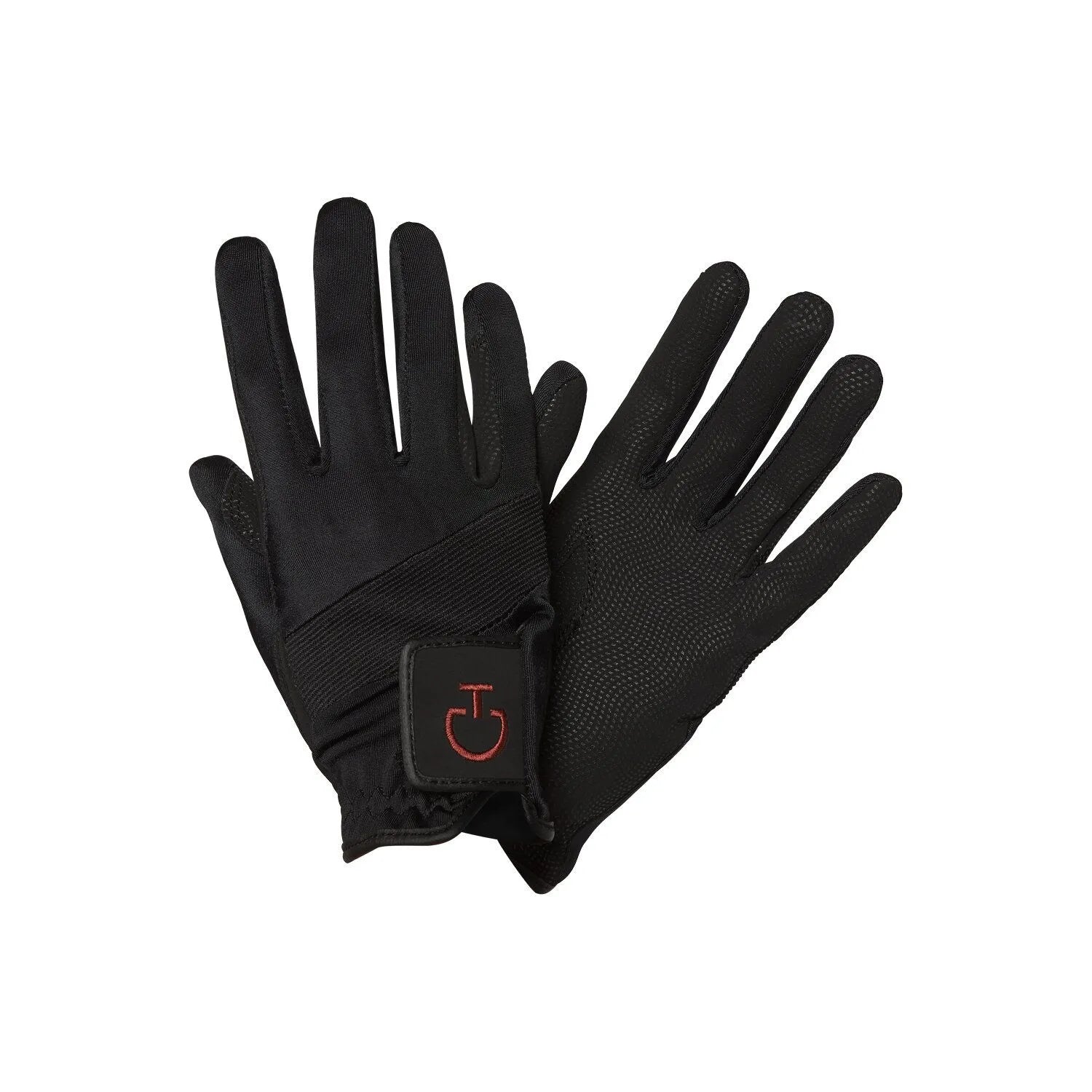 Cavalleria Toscana Premium Equestrian Technical Gloves - Breathable & Grip-Enhanced Riding Gloves for Horseback Riding, Dressage & Show Jumping