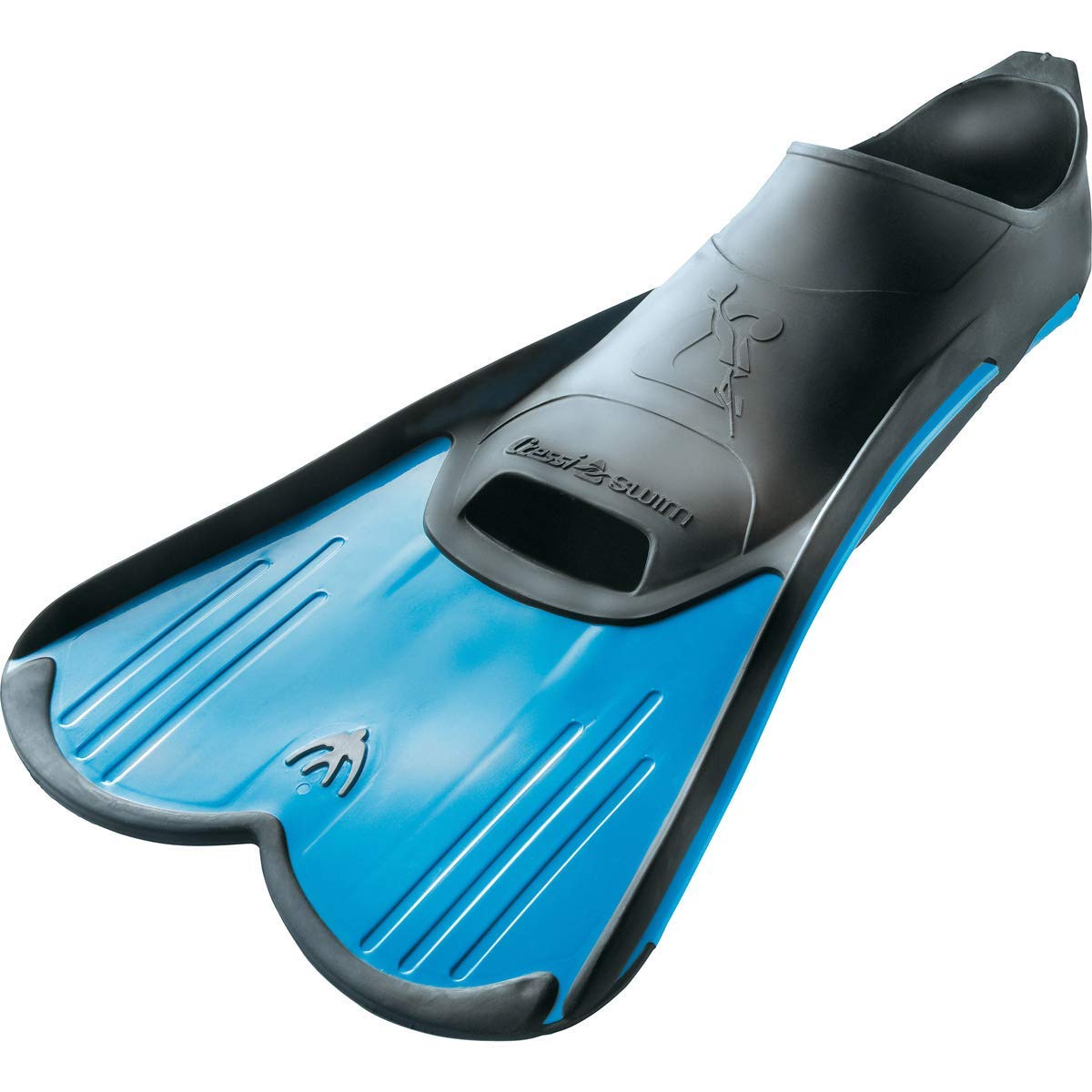 Cressi Light Fins - Short Swimming & Snorkeling Fins for Adults & Kids | Lightweight & Powerful Unisex Swim Fins for Pool, Ocean & Beach Activities