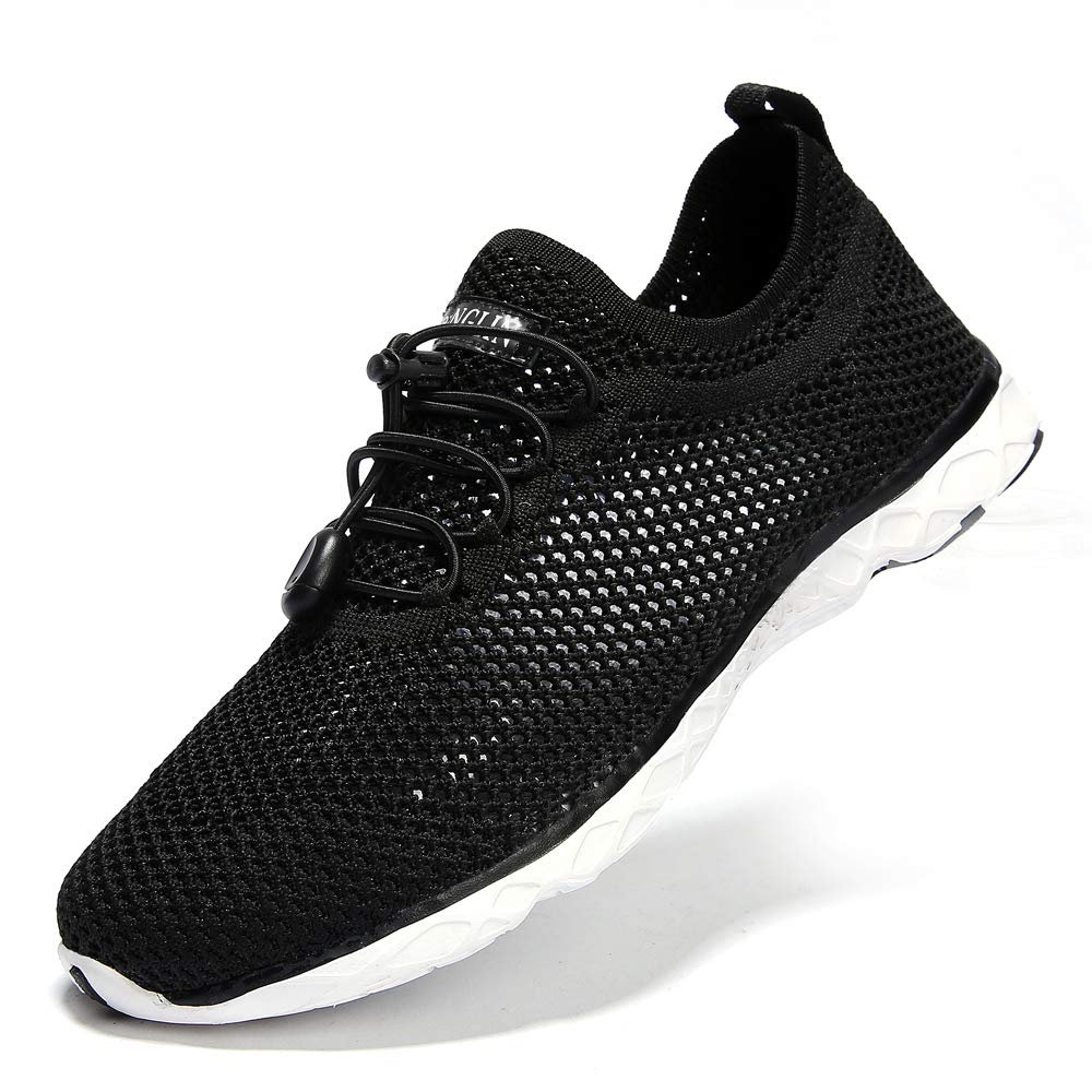 Men's Quick Drying Aqua Water Shoes - Lightweight Swim Shoes for Beach, Pool & Water Sports | Non-Slip Barefoot Walking Shoes for Men