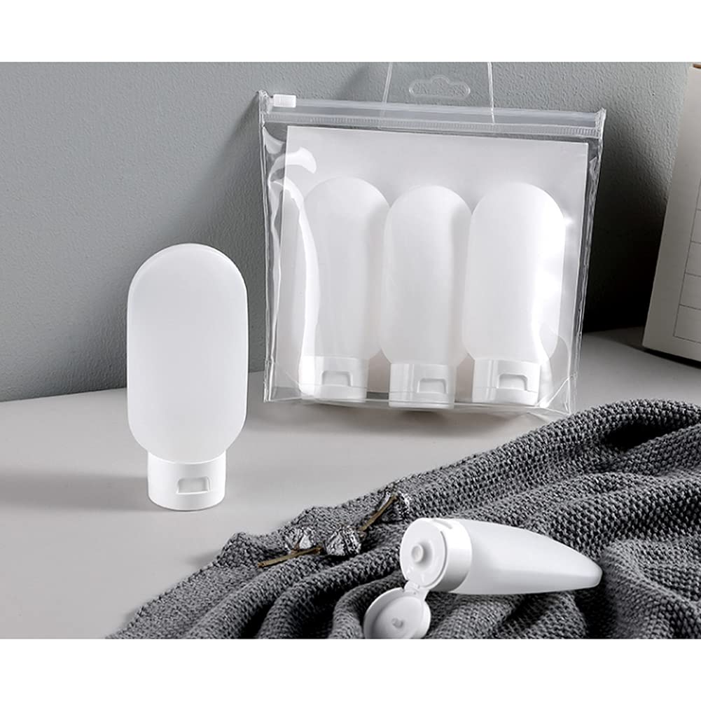12-Pack Empty White Plastic Squeeze Tubes with Flip Cap - 150ml/5oz Refillable Cosmetic Containers for Facial Cleanser, Shampoo, Lotion & Travel Toiletries | Perfect for DIY Skincare, Travel Bottles & Salon Product Packaging