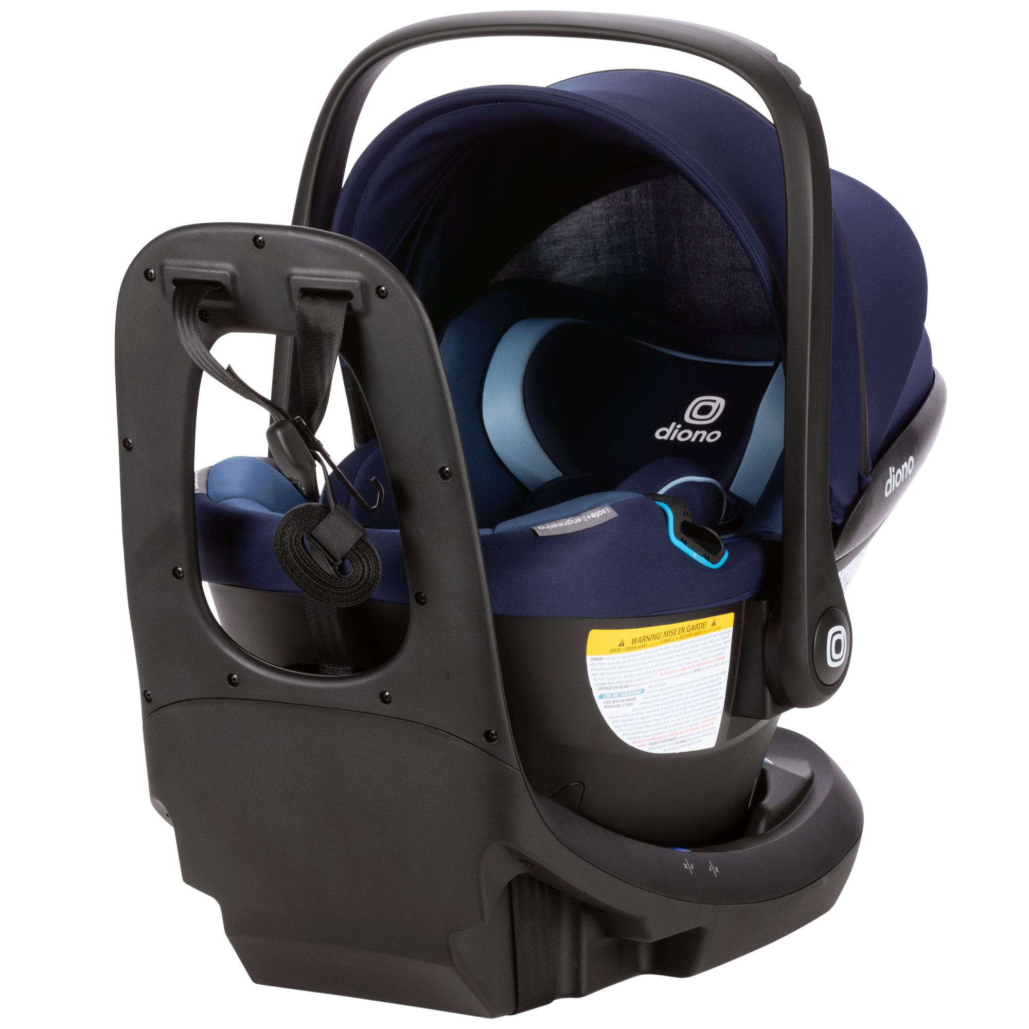 Diono LiteClik 30 RXT SafePlus Infant Car Seat - Lightweight & Safe Baby Car Seat for Newborns to Toddlers | Perfect for Travel, Daily Commute & Family Road Trips