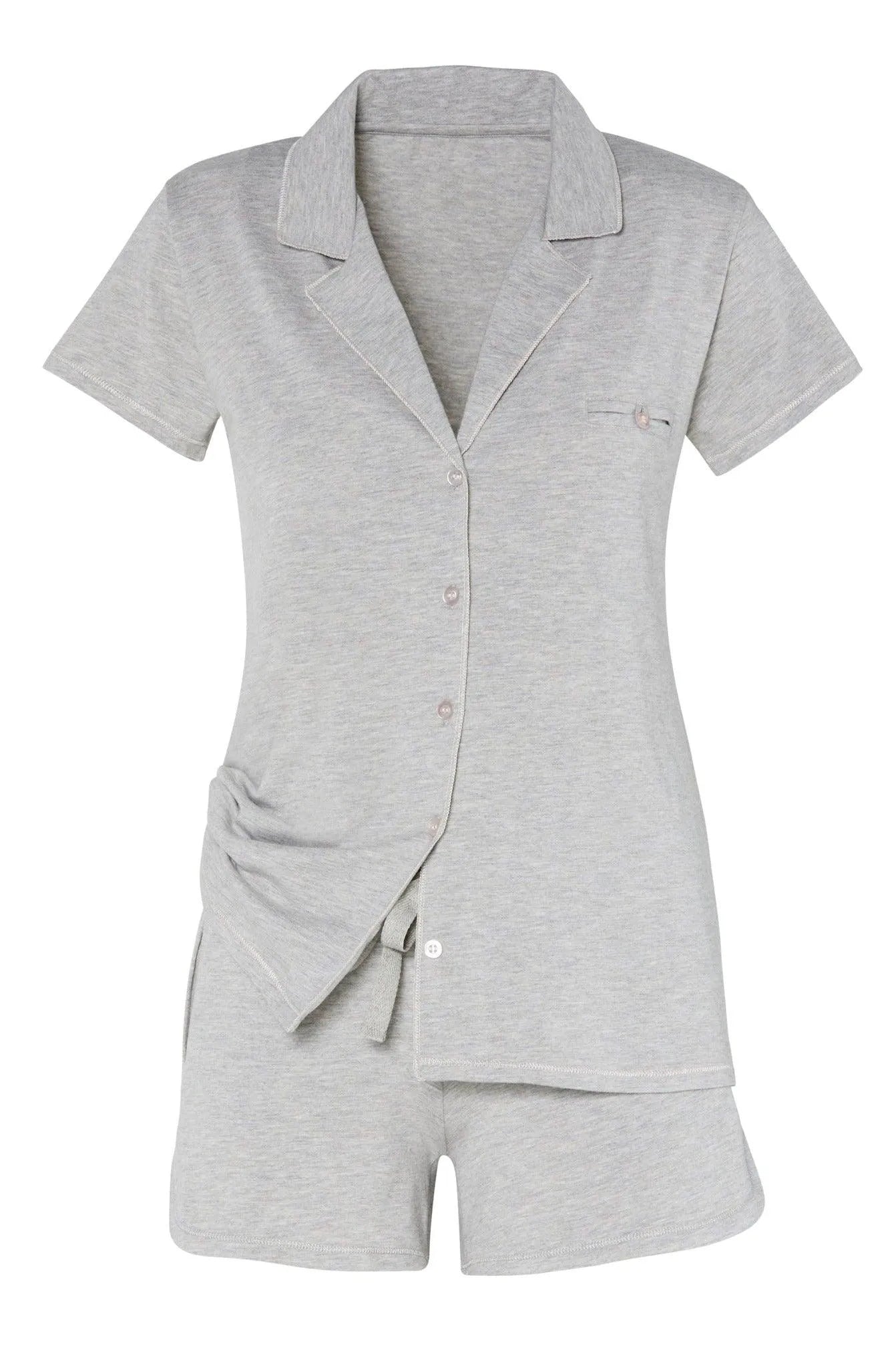 Brenda Women's Soft Cotton Short Pajama Set - Sleepwear for Women, Comfortable Lounge Pajamas for Nightwear & Relaxing at Home