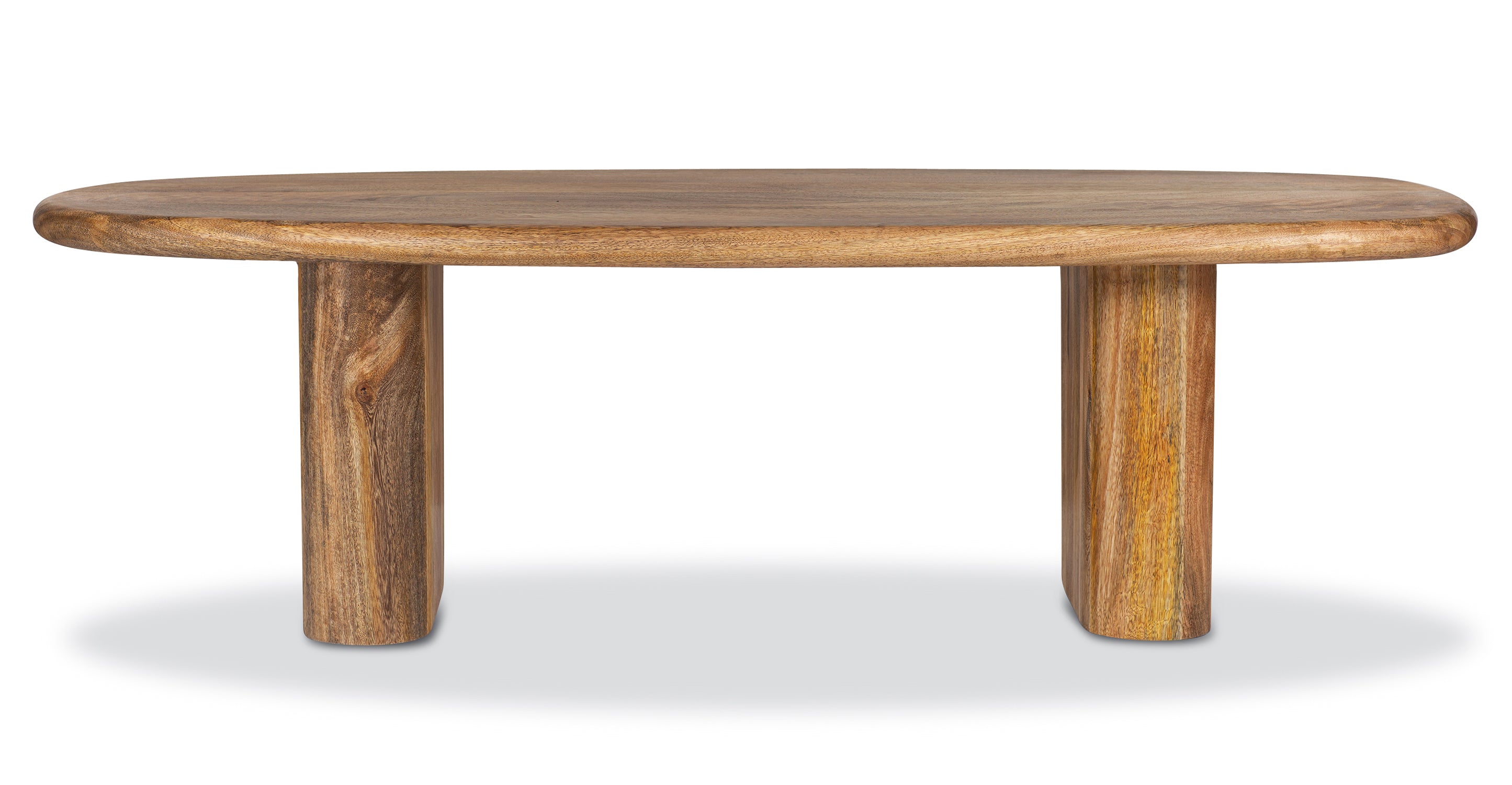 Modern Round Coffee Table - Solid Wood Living Room Furniture for Home Decor | Perfect for Small Spaces, Apartments & Cozy Living Rooms