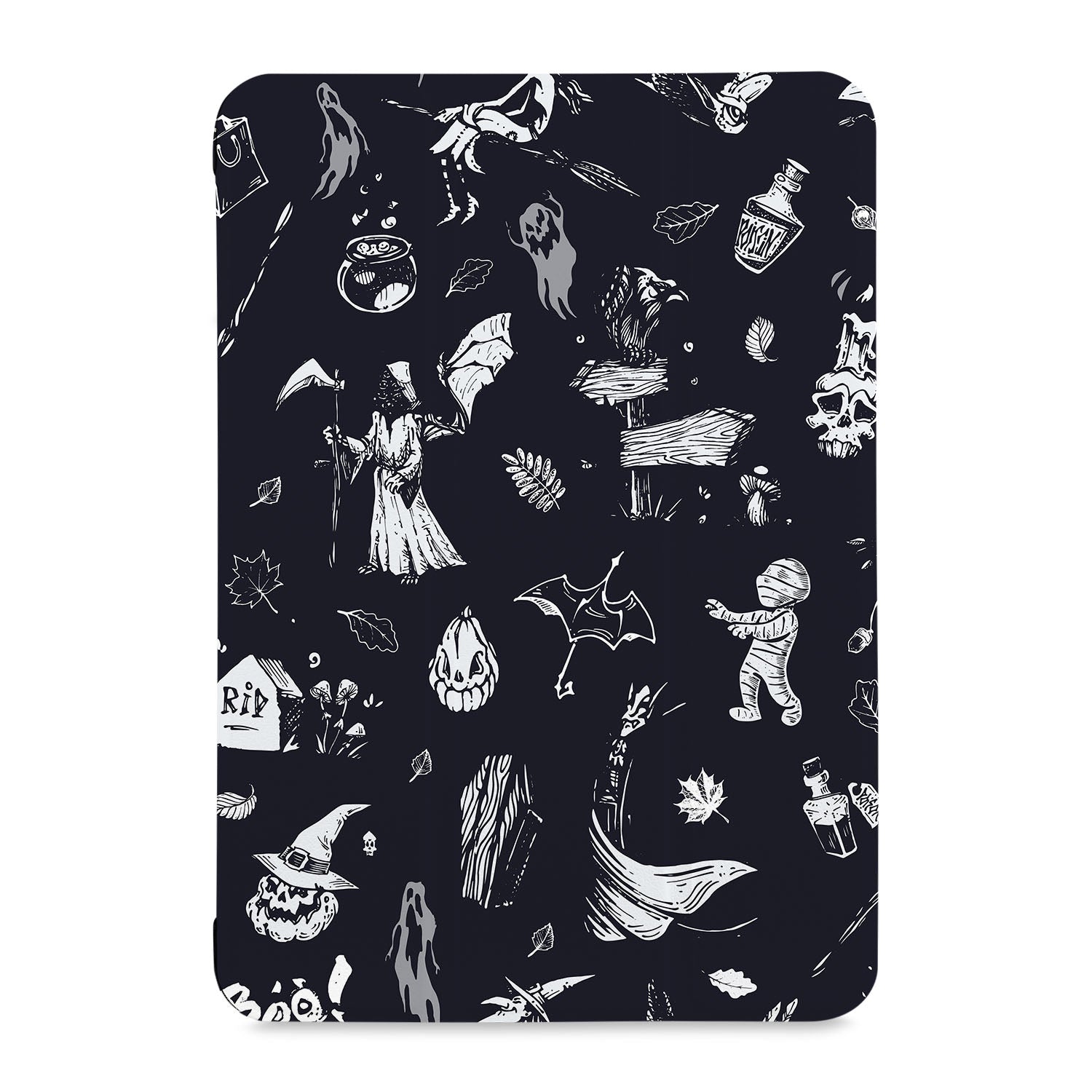 Samsung Tablet Case - Shockproof Protective Cover for Galaxy Tab A/S6/S7/S8 - Halloween Themed Design - Perfect for School, Work & Travel