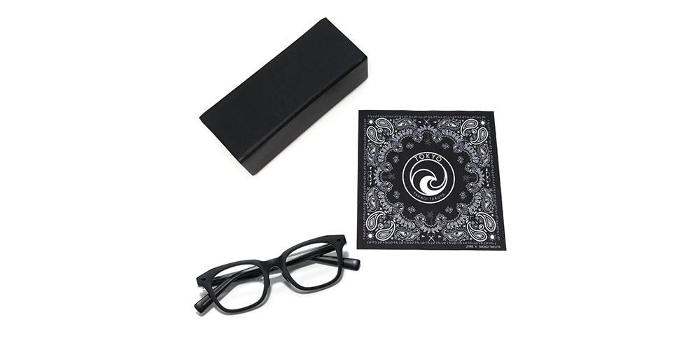 JINS x Takagi Takuya 024 97 Eyeglasses - Stylish & Lightweight Frame for Men & Women - Perfect for Work, Reading & Daily Wear