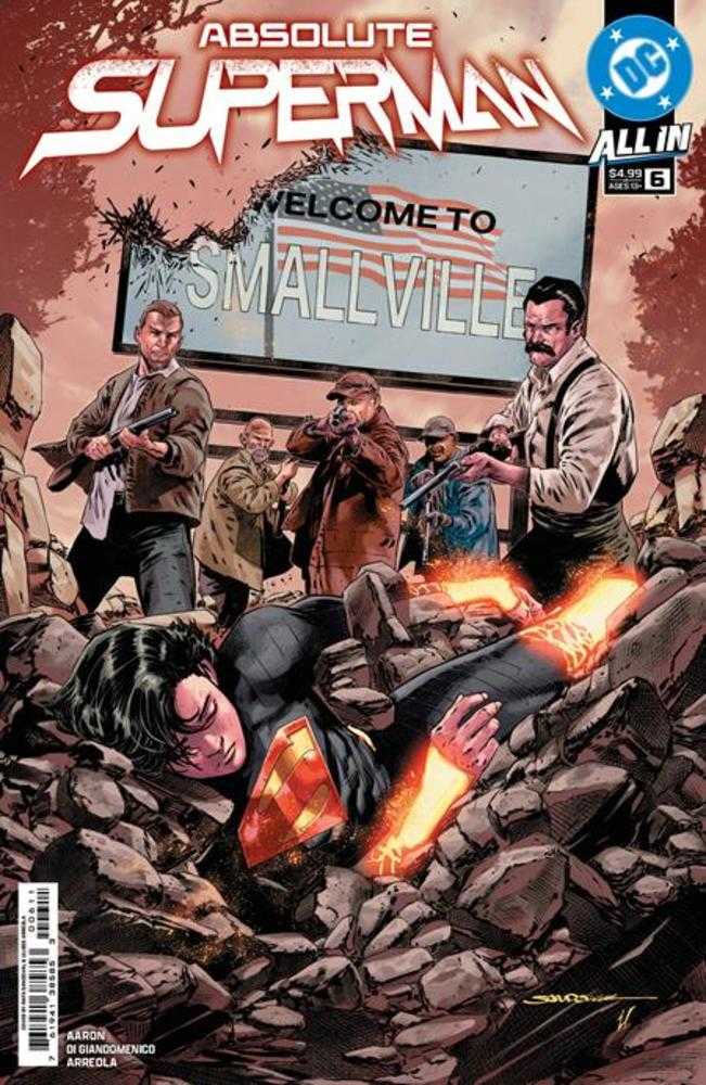 Absolute Superman #6 Cover A Rafa Sandoval - Collectible Comic Book for DC Fans, Superhero Enthusiasts & Comic Collectors - Perfect for Display, Gifts & Investment