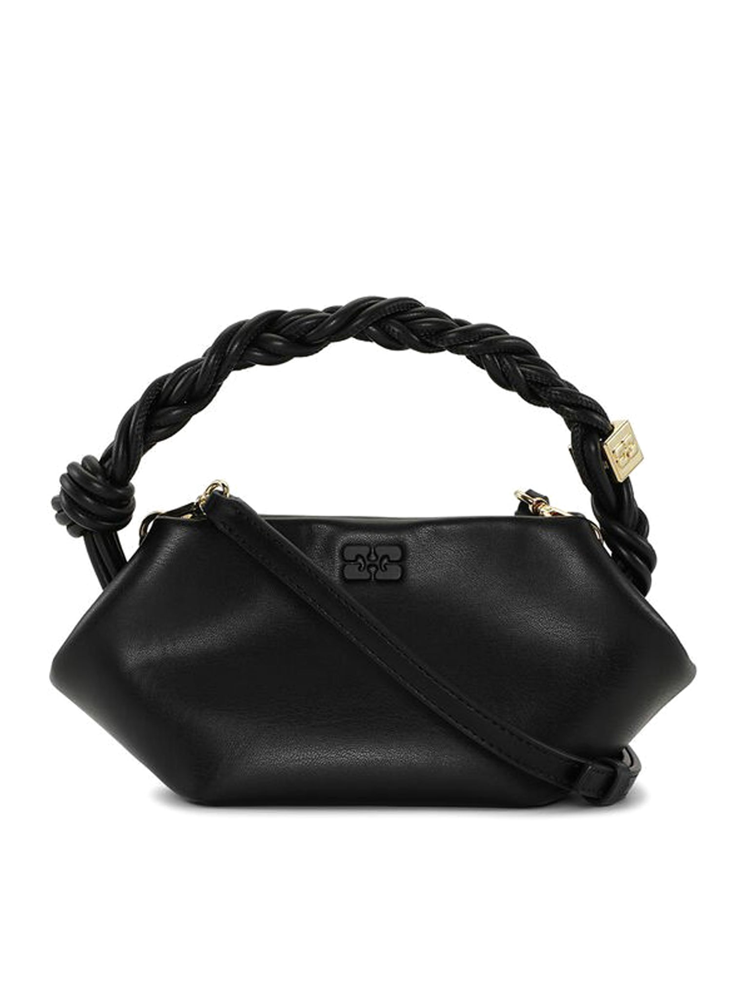 Ganni Mini Bou Bag in Black - Stylish Crossbody Purse for Women | Perfect for Parties, Dates & Everyday Use