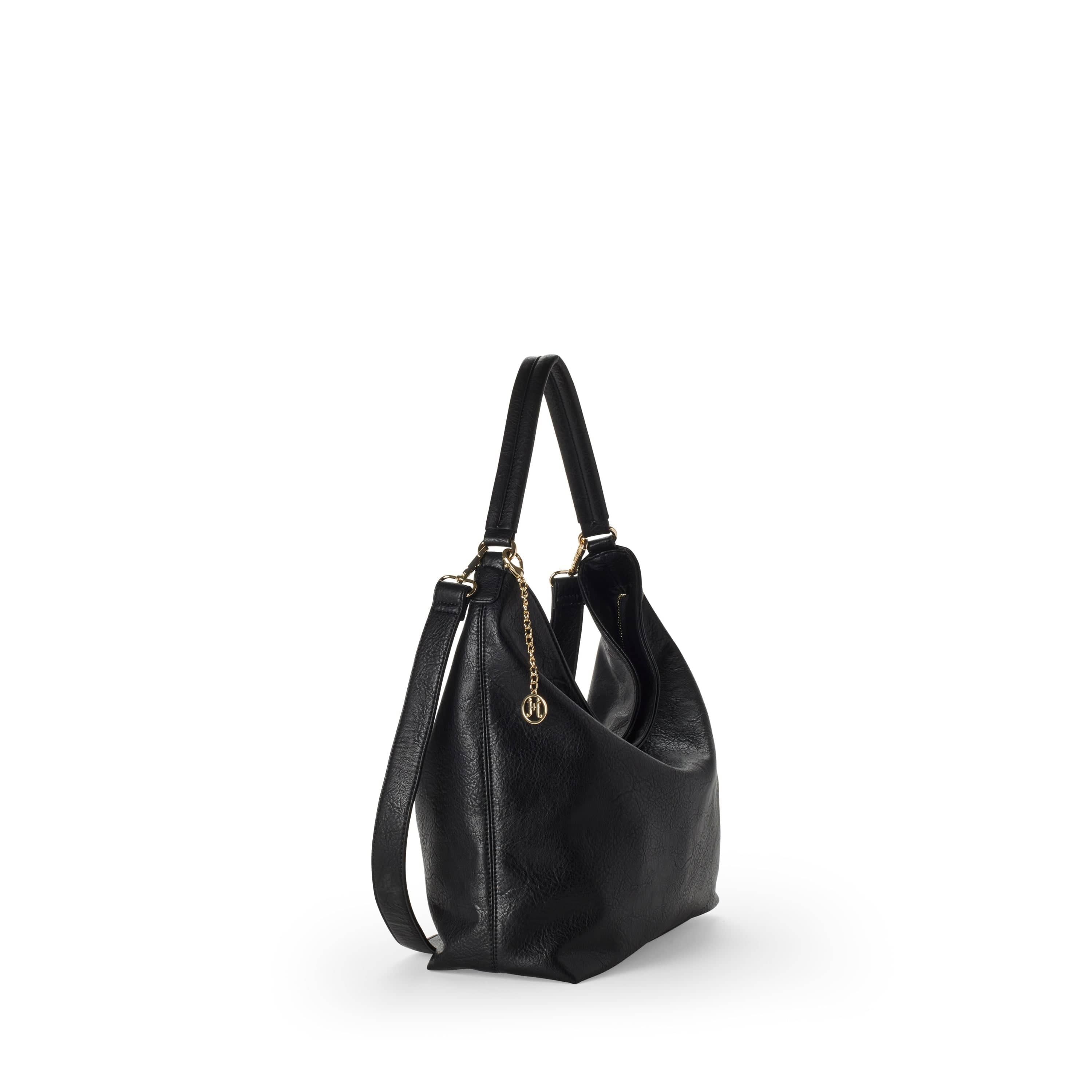 Emily II Vegan Leather Classic Hobo Handbag - Stylish & Cruelty-Free Women's Purse in Multiple Colors | Perfect for Work, Travel & Everyday Use