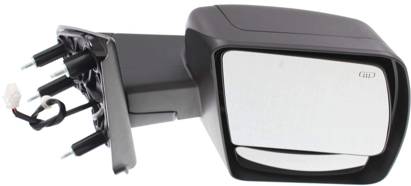 Garage-Pro Heated Power Glass Side Mirror with Blind Spot for 2012-2021 Nissan NV1500 NV2500 NV3500 - Passenger Side Replacement - Perfect for Winter Driving & Enhanced Safety