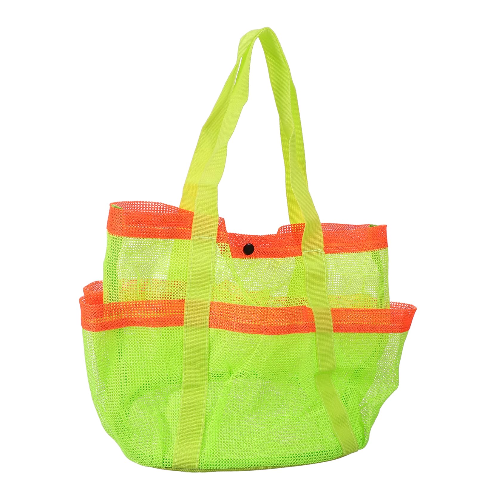 GAROZATION Large Mesh Beach Bag - Durable Polyester Tote for Travel, Swim Gear & Toiletries | Perfect for Pool, Beach & Gym Storage