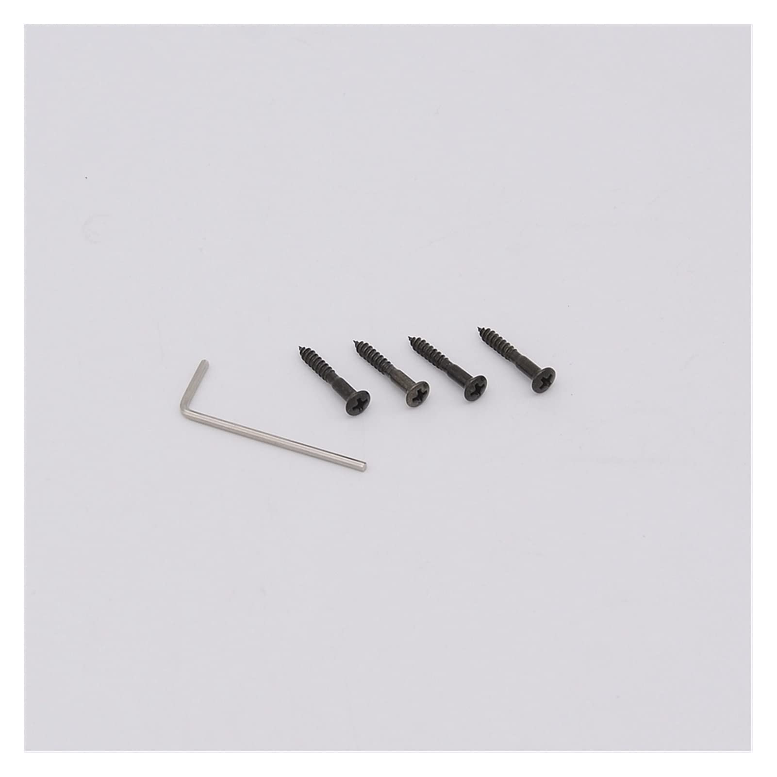 4 String Electric Bass Bridge for Precision Bass - Black Nickel Replacement Part - Perfect for DIY Guitar Repair & Upgrades