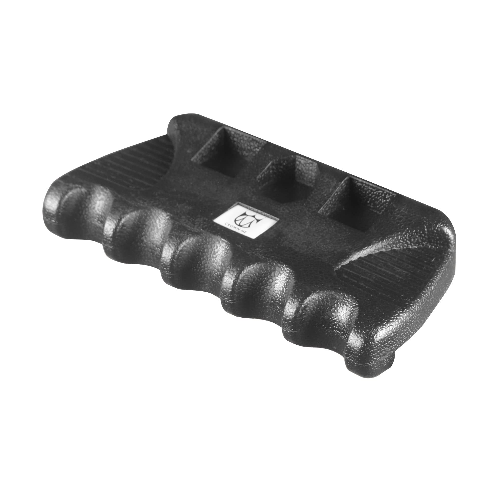Portable Weighted Billiard Cue Rack - 5 Holes with Chalk Holder for Pool & Snooker