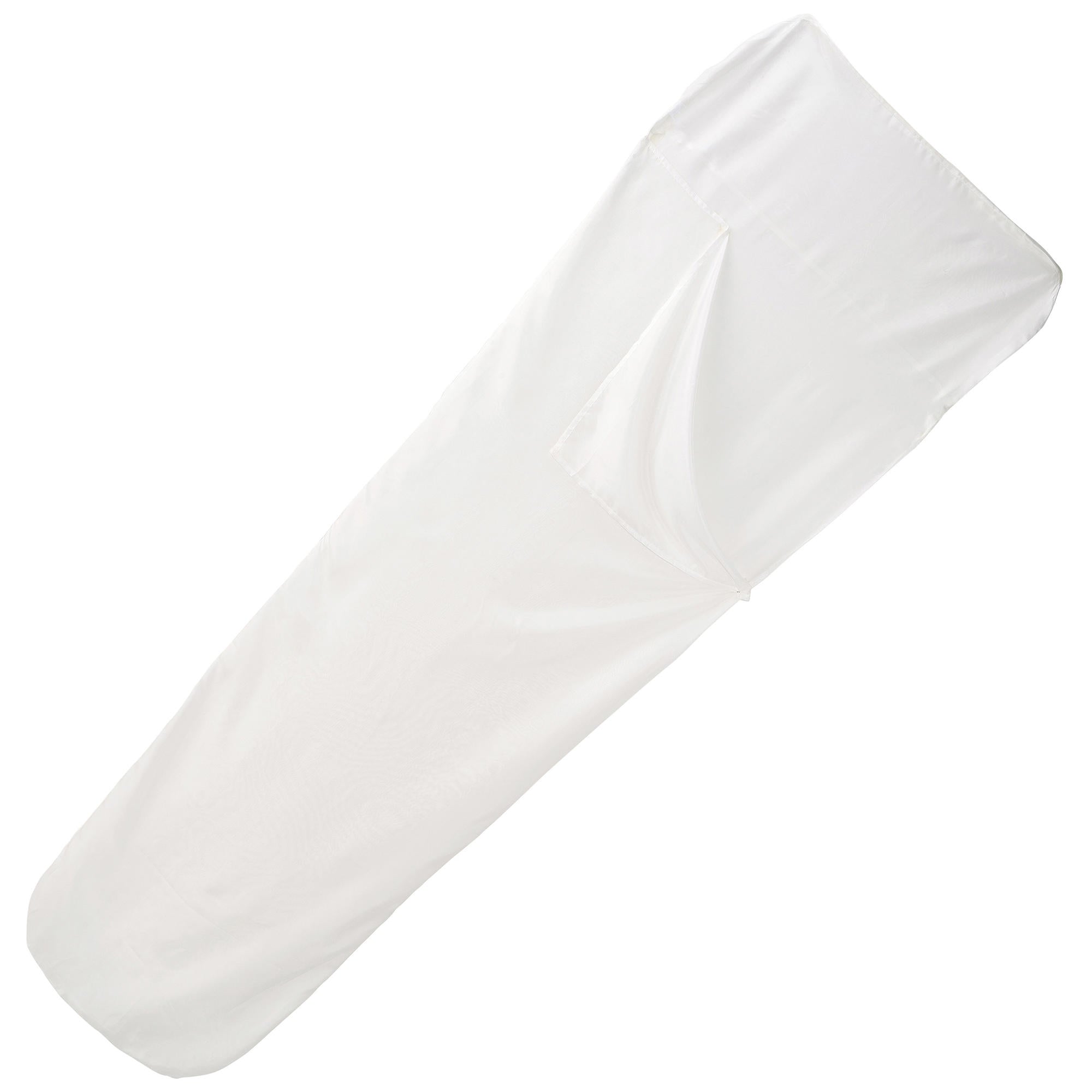 Forclaz Silk Sleeping Bag Liner - Lightweight & Breathable Travel Sleeping Bag Cover for Camping, Hiking, Backpacking & Outdoor Adventures