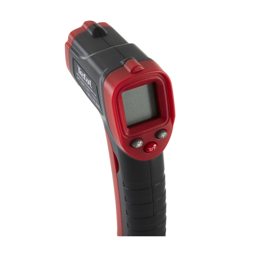 Tefal Pizza Pronto Infrared Thermometer XA401000 - Instant Read Digital Cooking Thermometer for Pizza, Meat, BBQ & Baking - Perfect for Home Chefs & Outdoor Grilling