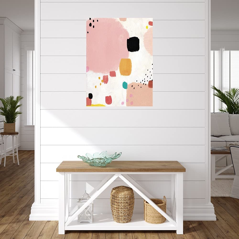 Hand-Painted Fine Art Canvas Wall Decor by Artist Joelle Wehkam - Cotton Flurry Design for Living Room, Bedroom, Office & More - Ready to Hang 35