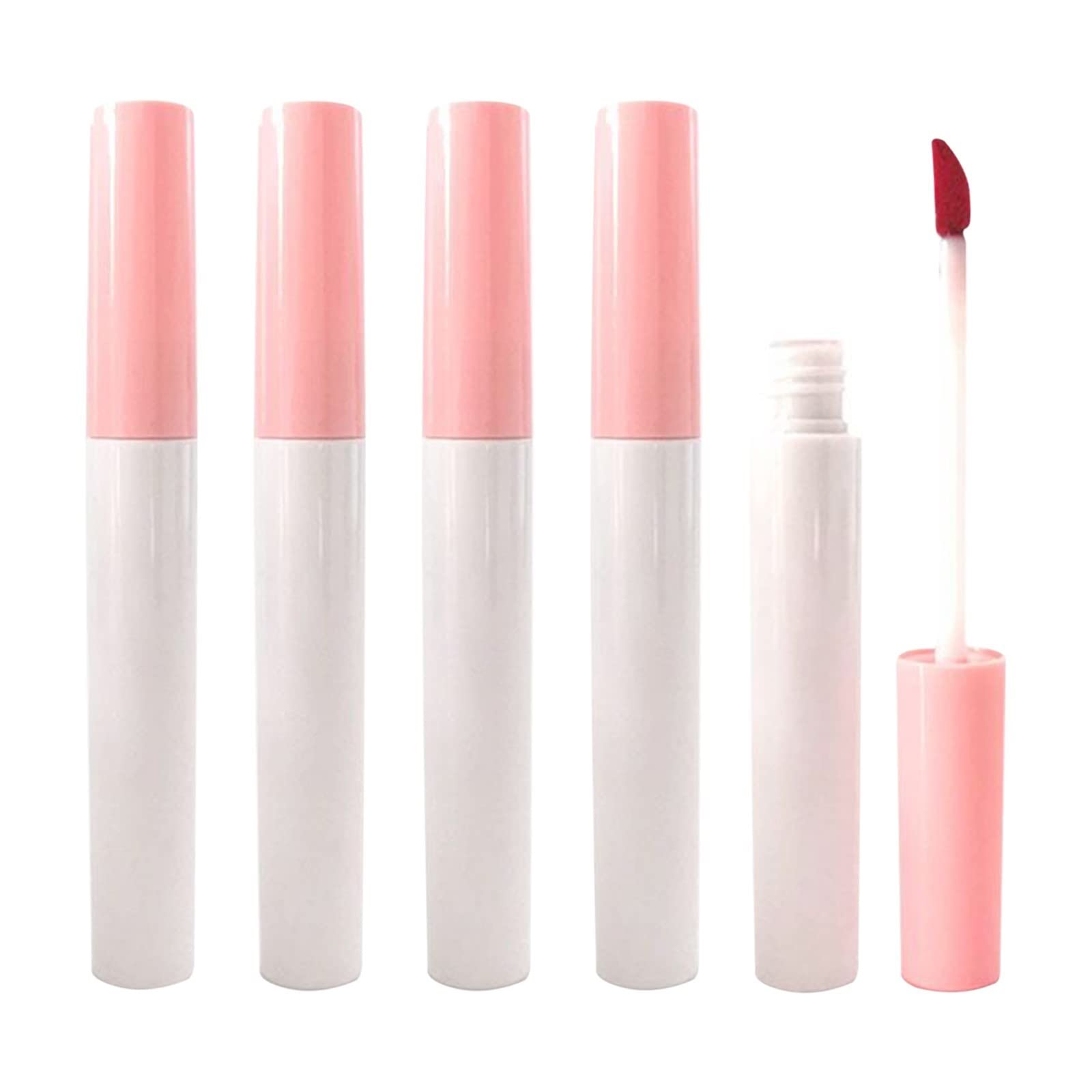BosDarm Cute Cat Velvet White Lip Glaze Set - Long Lasting Waterproof Lipstick & High Pigmented Lip Gloss for Women - Includes Lip Liner Pencil (Black, One Size) - Perfect for Daily Makeup, Parties & Special Occasions