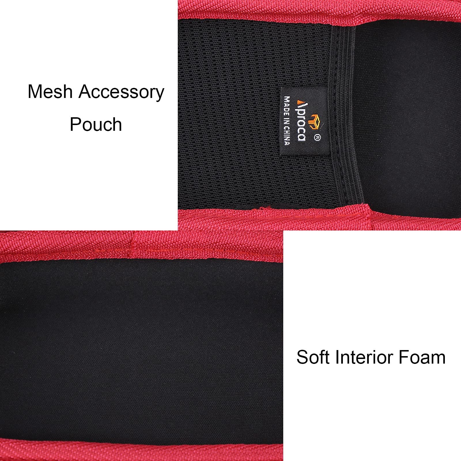 Aproca Waterproof Hard Storage Case for OM System Tough TG-7 & TG-6 Digital Cameras - Durable Protective Travel Case for Outdoor Adventures, Beach Trips & Hiking